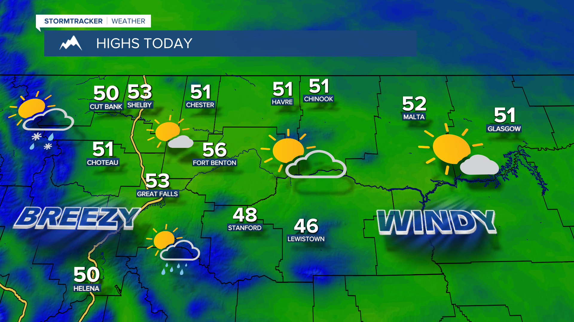 Highs Today
