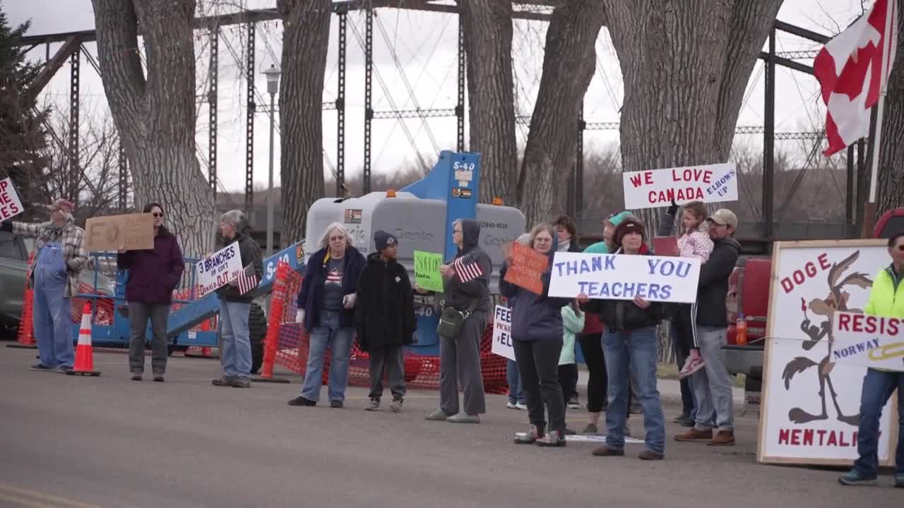 Fort Benton DOGE Protest