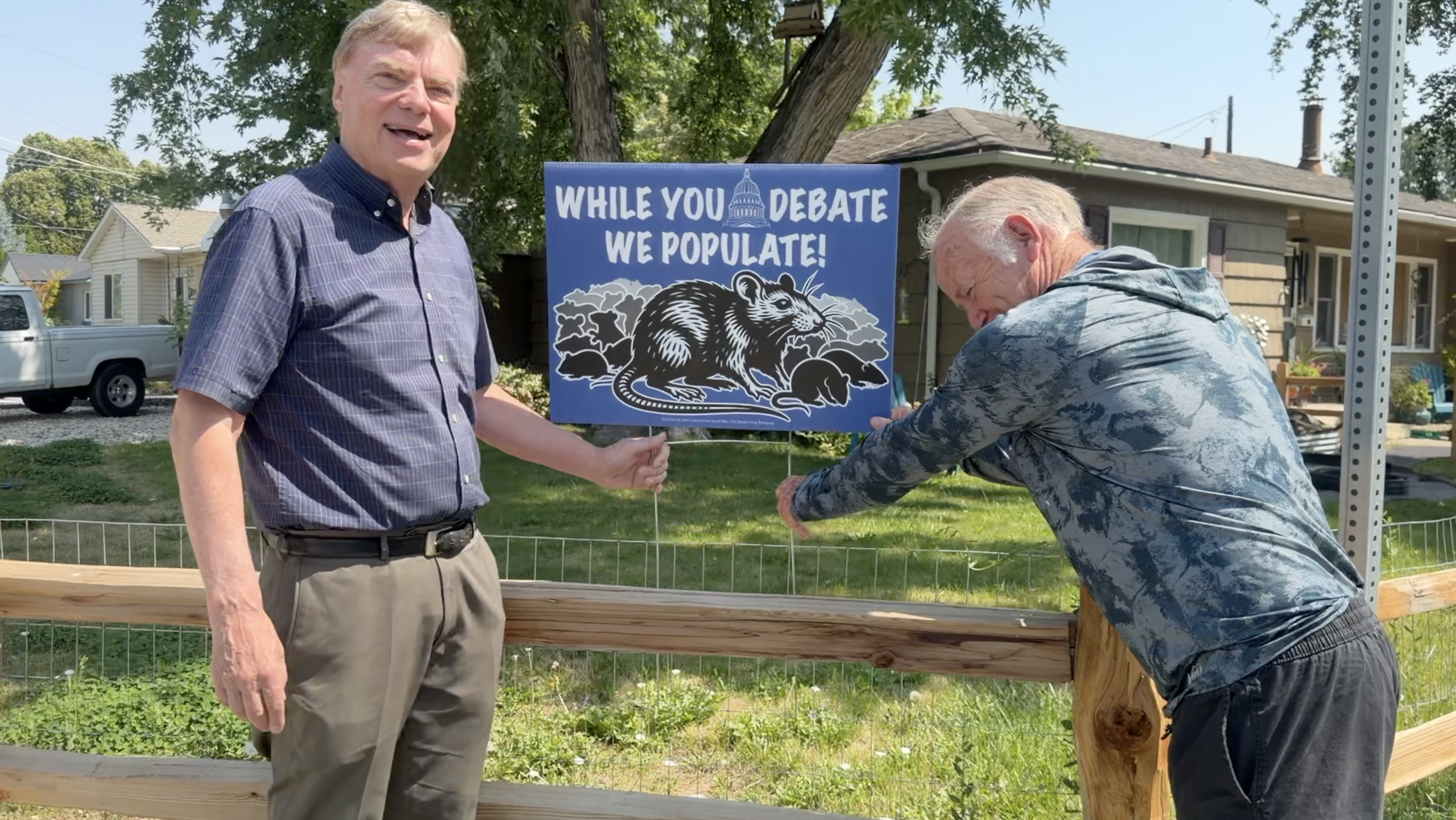 Rat Yard Signs