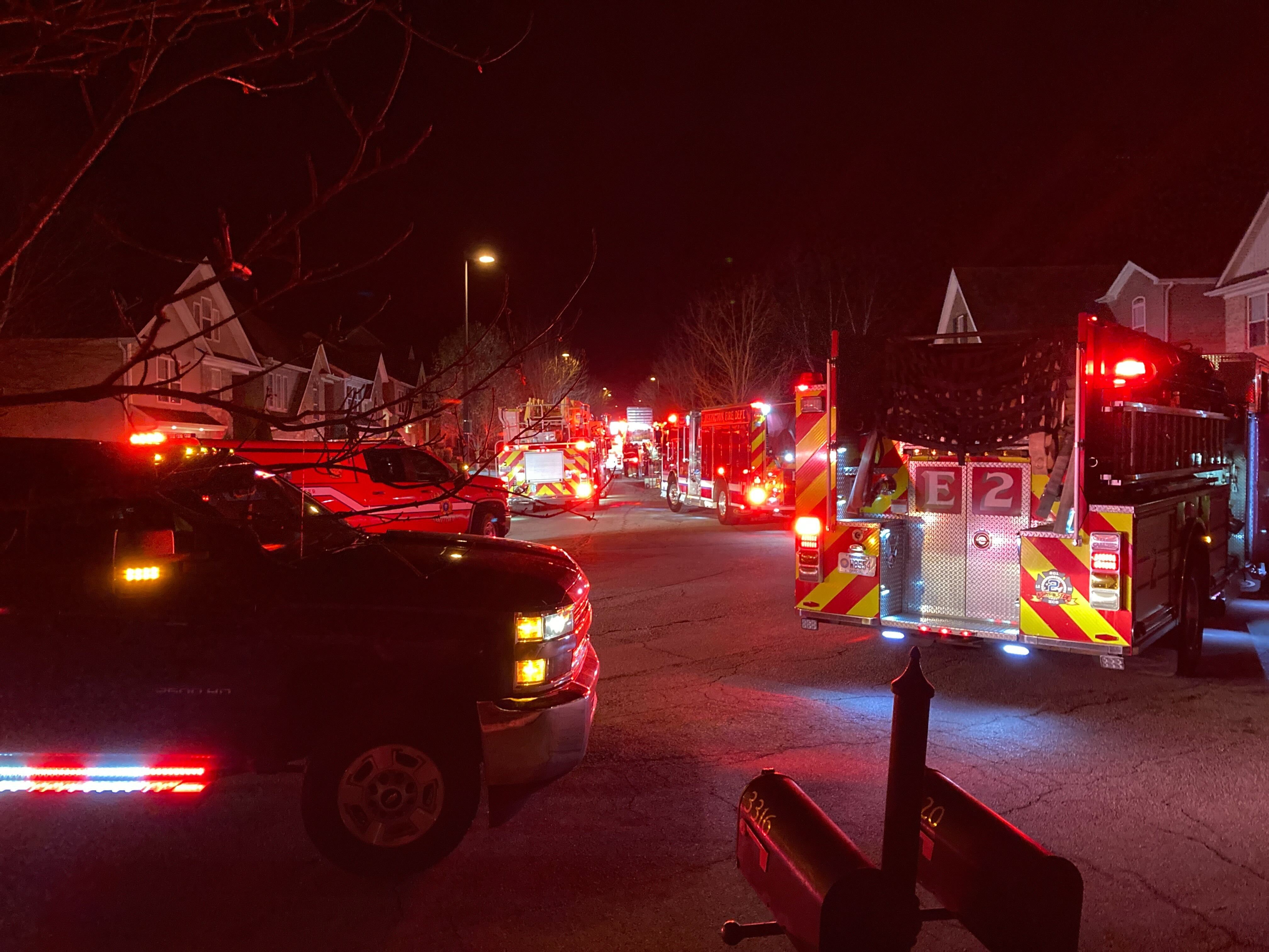 Small fire at Lexington home