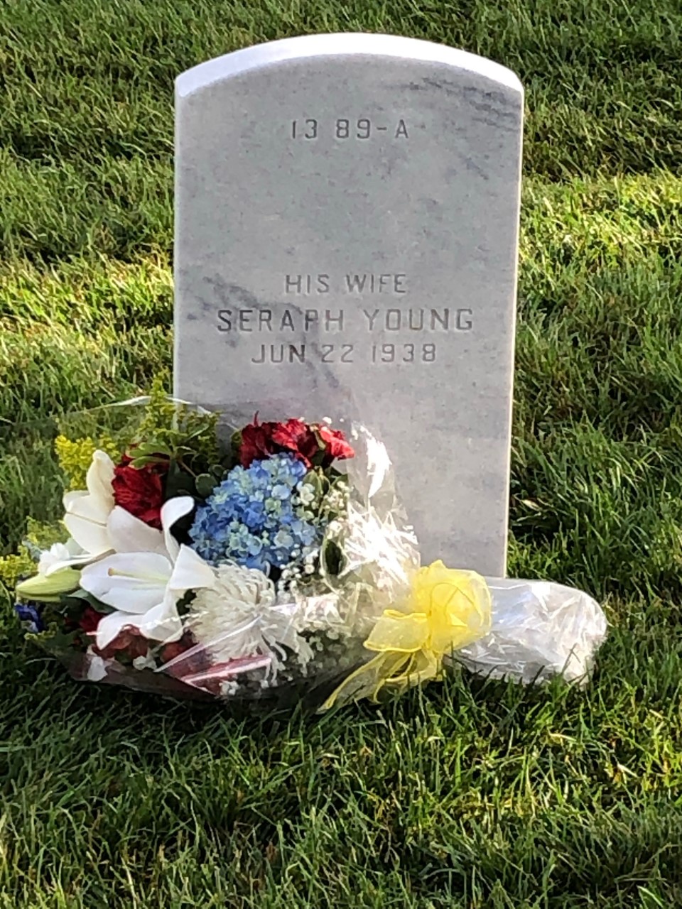 Seraph Young Ford gravestone