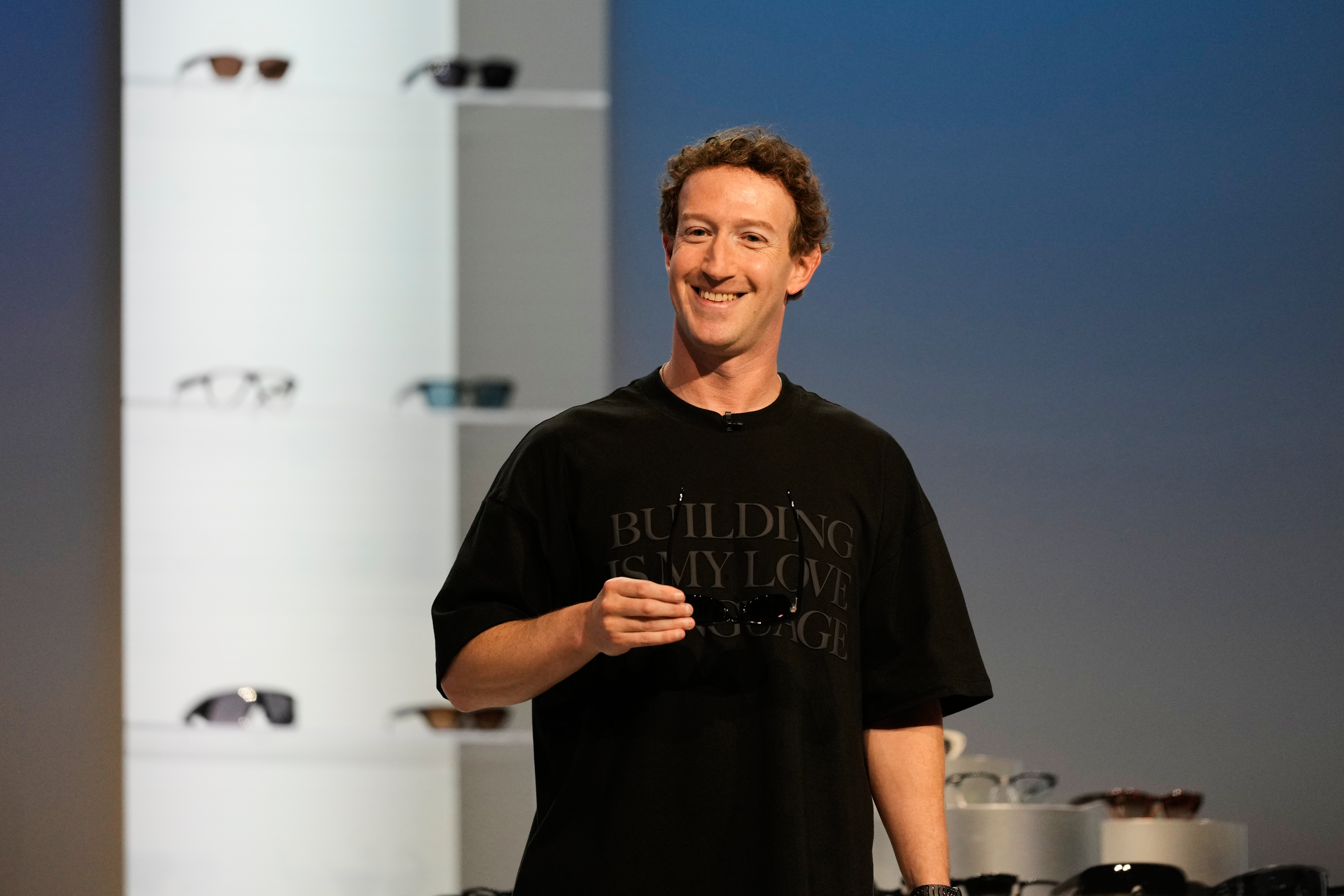 Meta CEO Mark Zuckerberg speaks during the Meta Connect conference, Wednesday, Sept. 23, 2026, in Menlo Park, Calif.