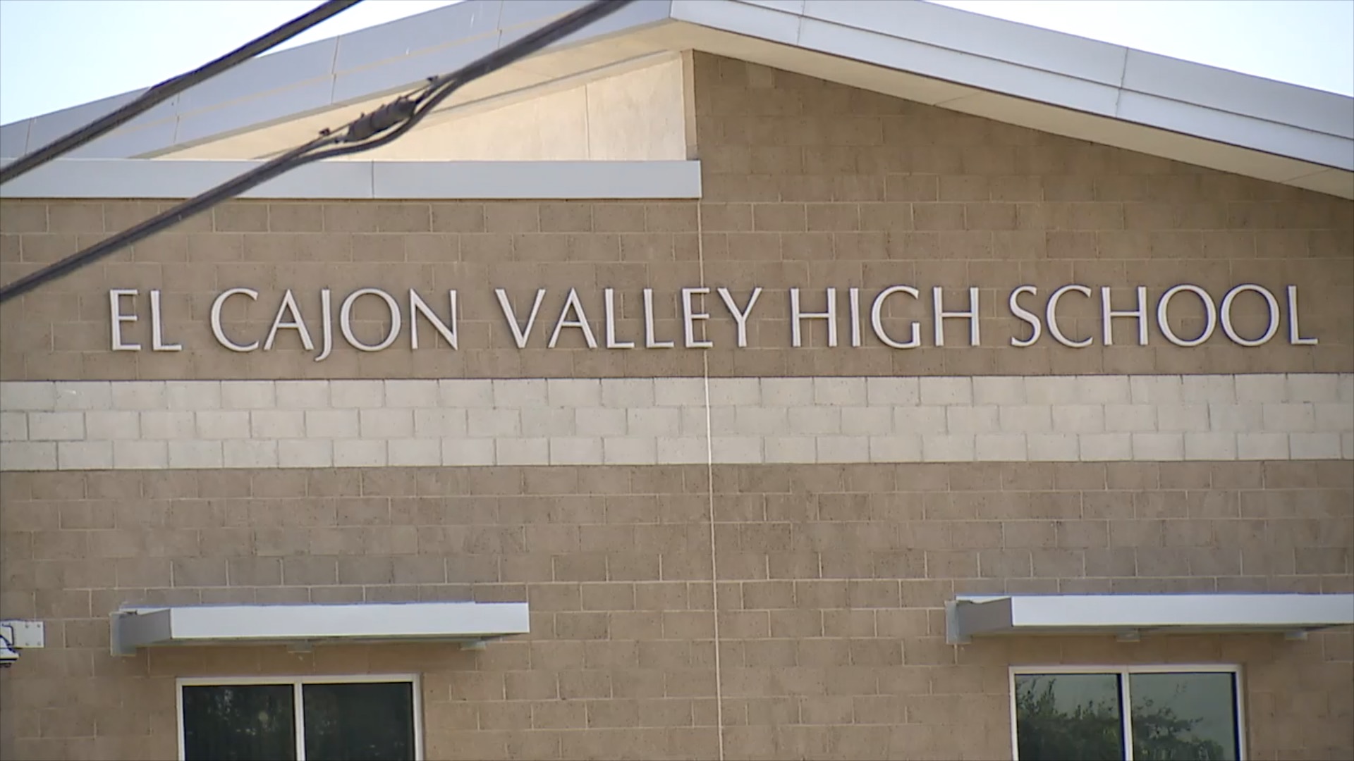 El Cajon Valley High School exterior 