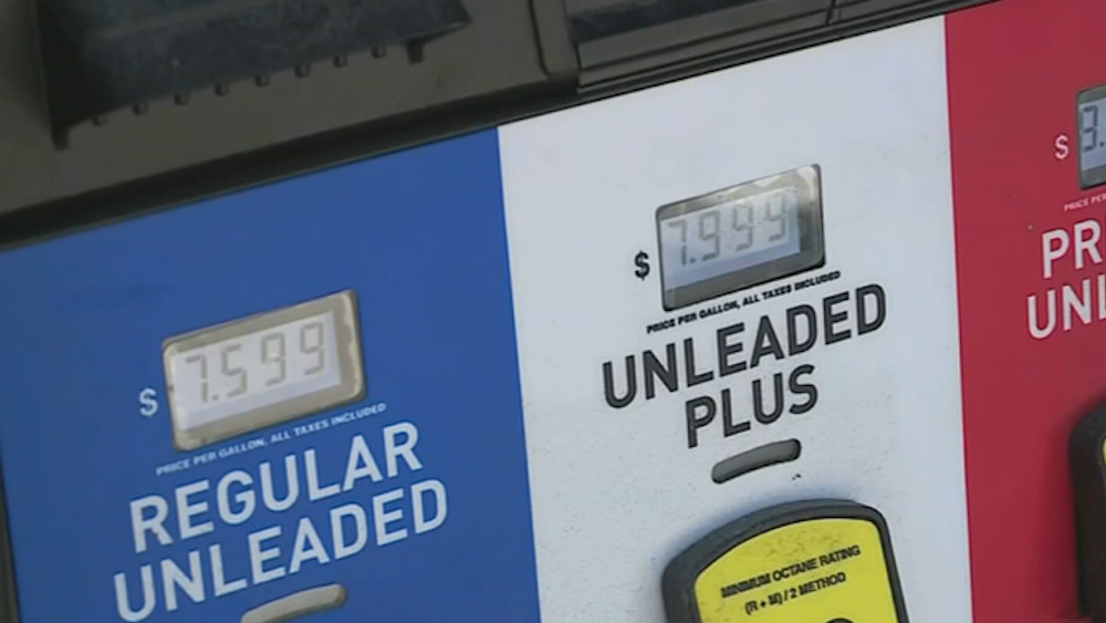 Gas prices CA