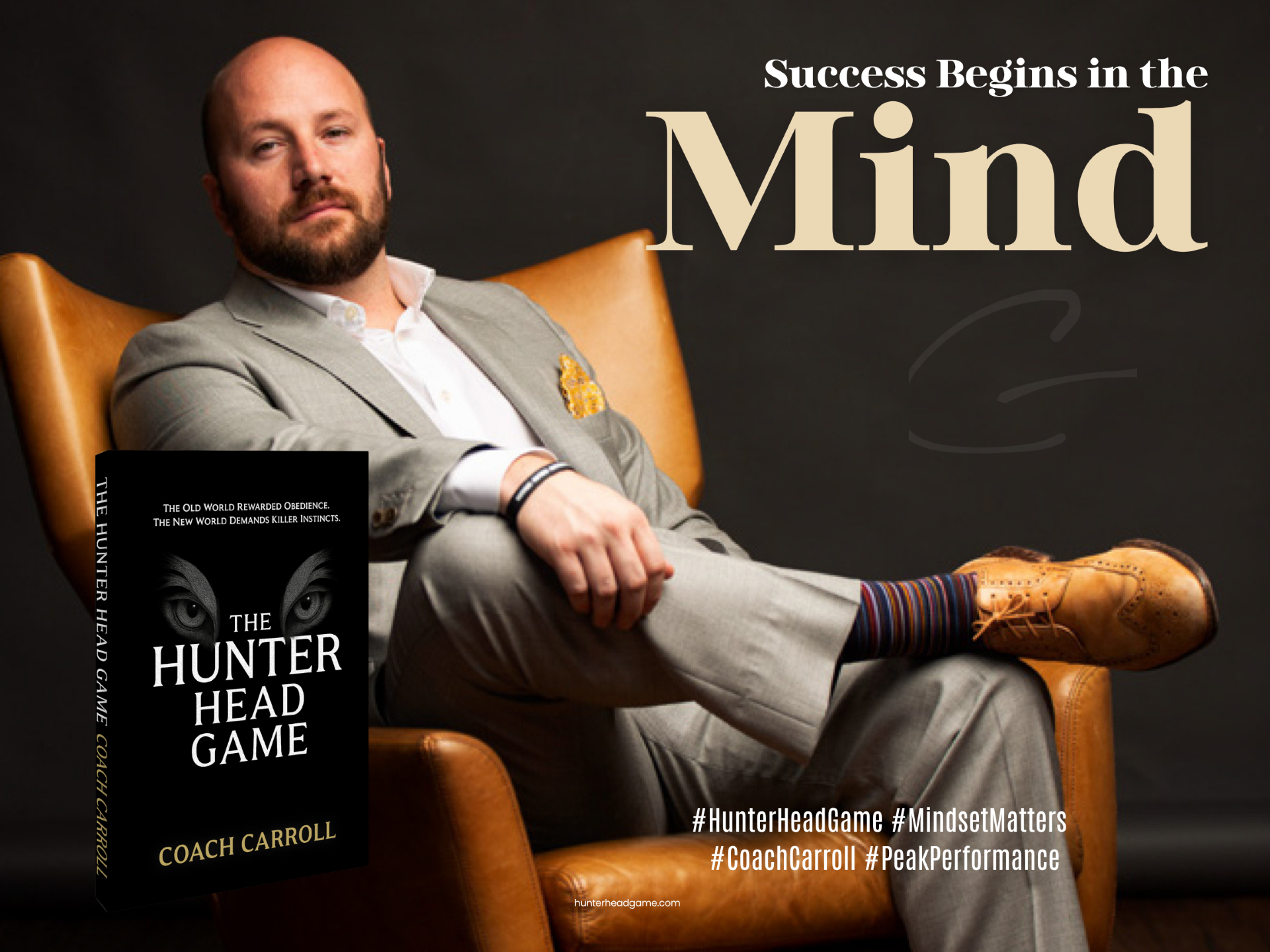 D.J. 'Coach' Carroll shares life lessons in The Hunter Head Game
