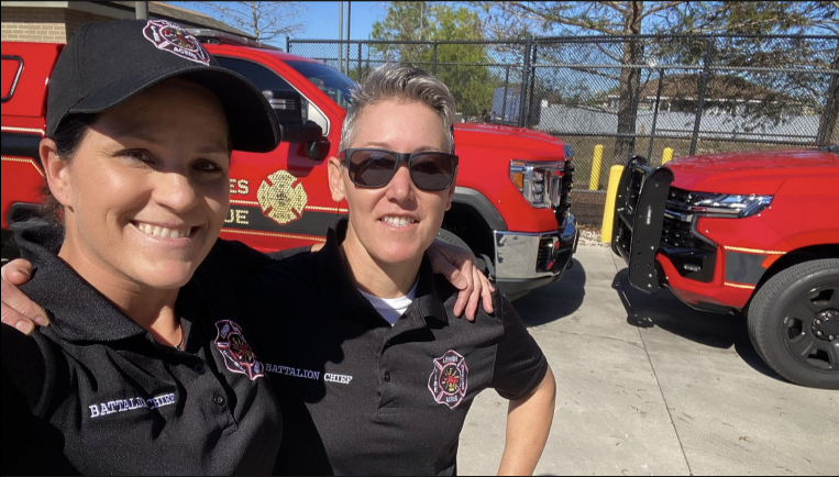 LEHIGH 2 women battalion chiefs