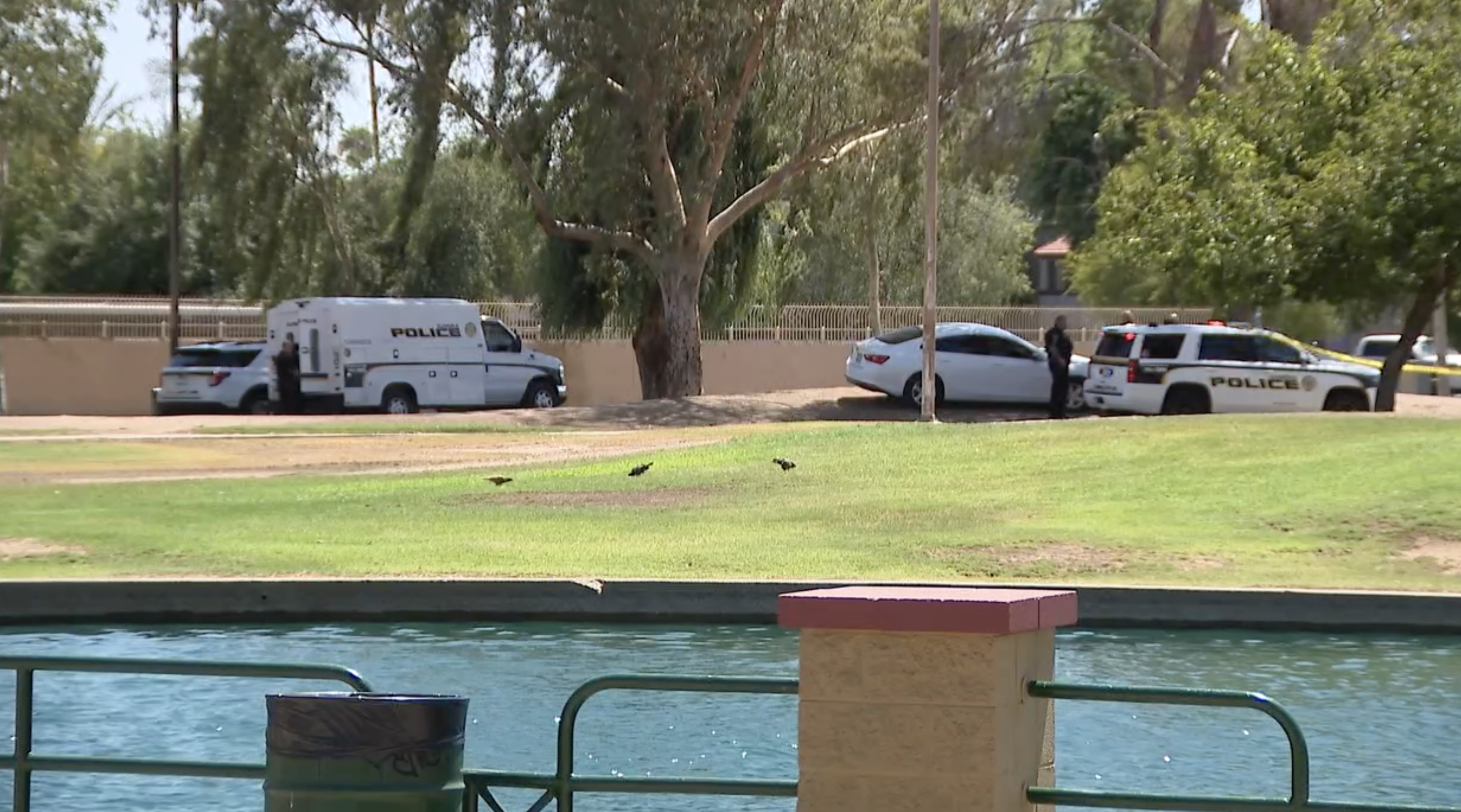 59th Avenue and Bethany Home Road Glendale lake body recovery