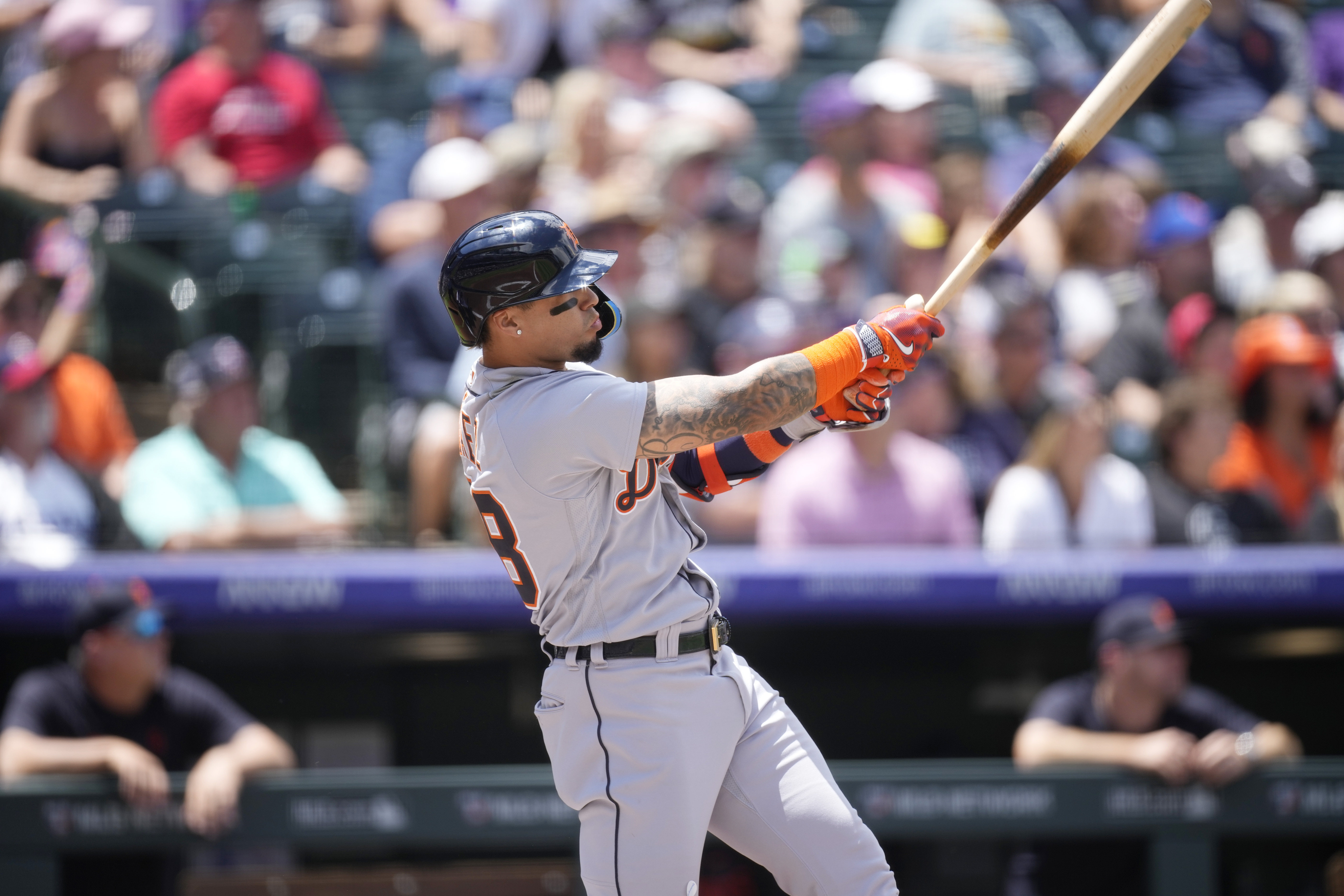 Tigers Rockies Baseball