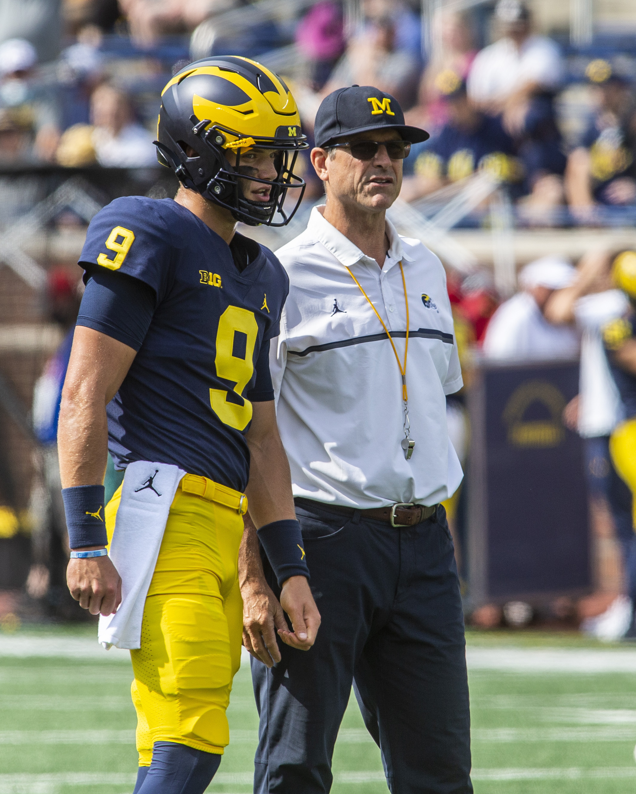 Jim Harbaugh JJ McCarthy