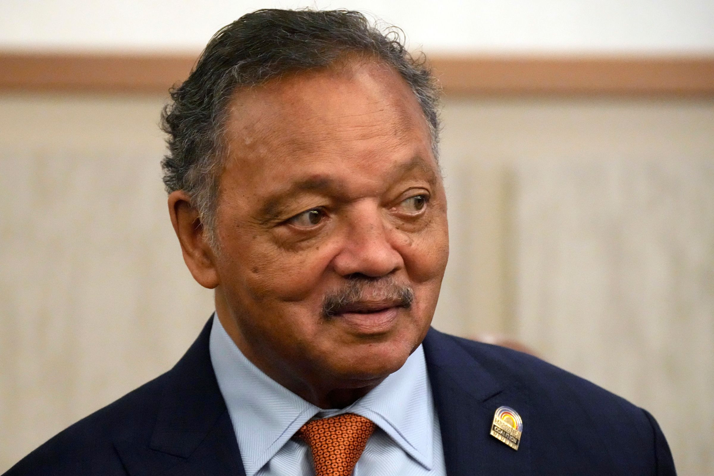 The Rev. Jesse Jackson speaks to attendees at the inaugural Sunday Dinner event, hosted by the South Carolina Democratic Party's Black Caucus, Sunday, March 27, 2022, in Columbia, S.C.