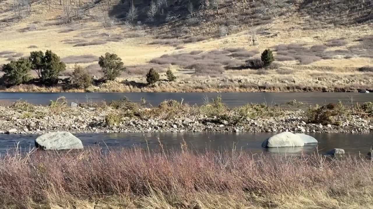 MADISON RIVER BEAR TRAP CANYON FALL