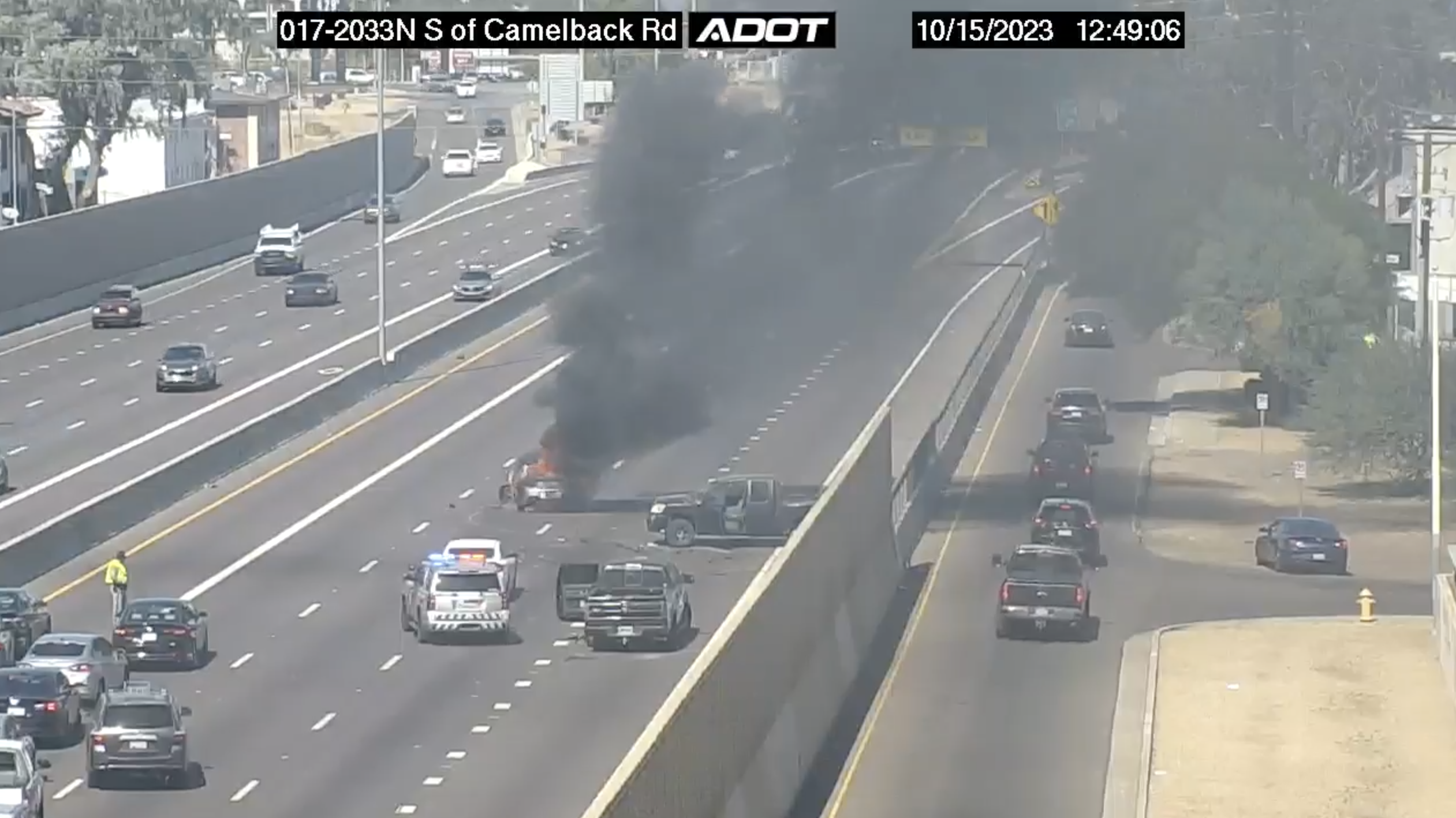 I-17 and Camelback Crashes
