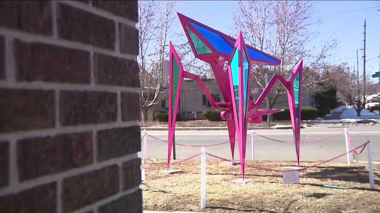 International Church of Cannabis Defender statue