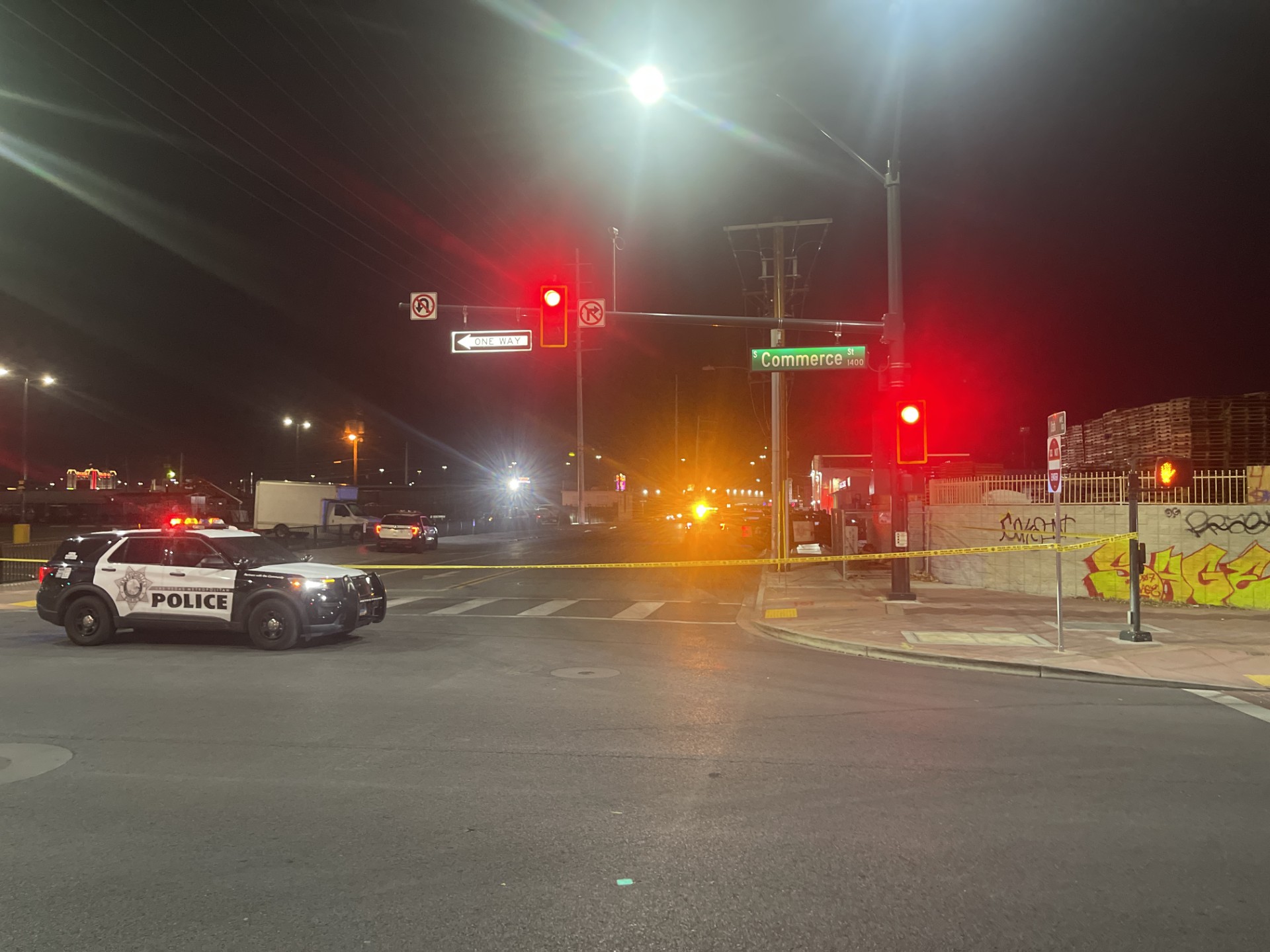 Police search for suspect after one person dies in downtown shooting