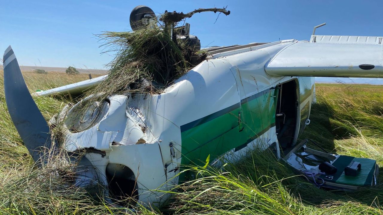 No serious injuries after small plane crash in Wheatland County