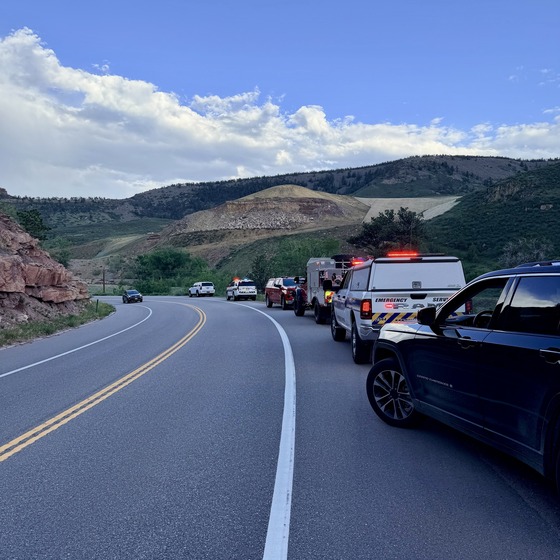 Young child swept 1.5 miles down South St. Vrain Creek on Tuesday has died, officials say