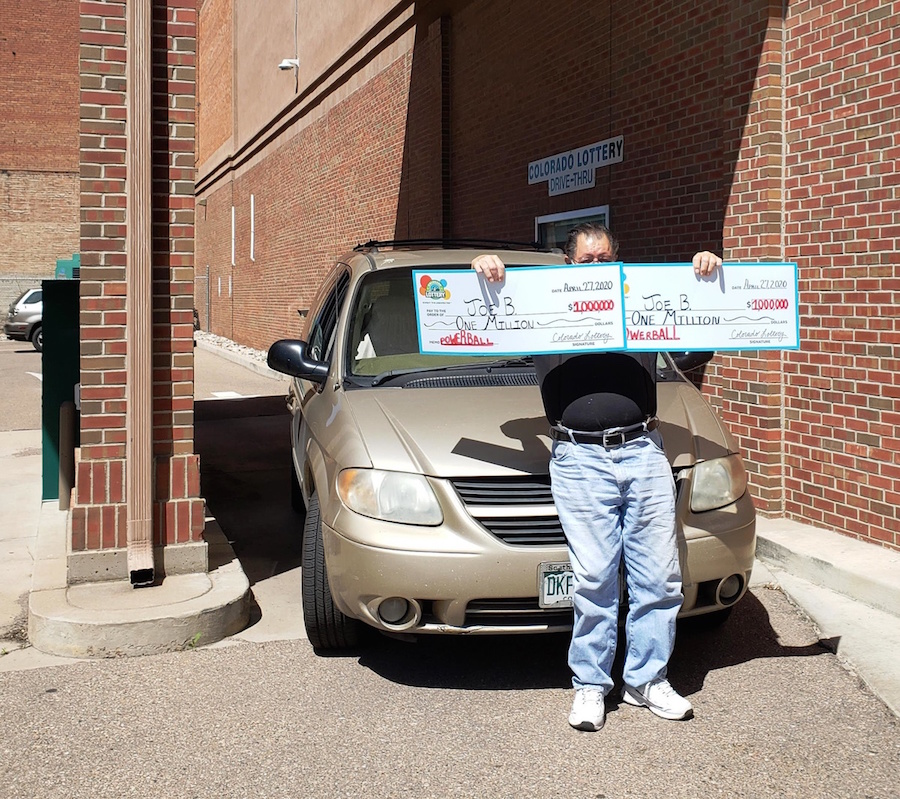 Man in Colorado wins two $1 million lottery prizes on same day