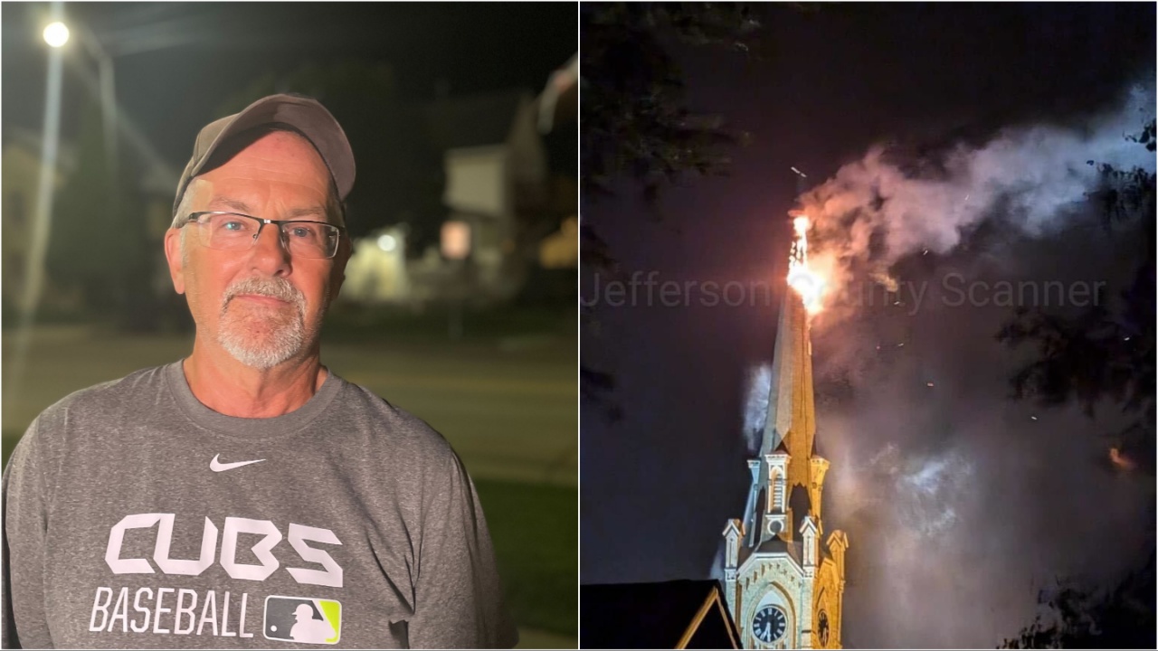 Fire at St. John the Baptist Church