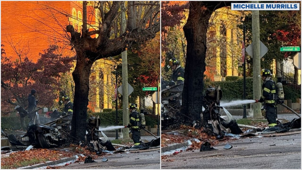 Tesla Crash Colonial Heights Petersburg House Fire 