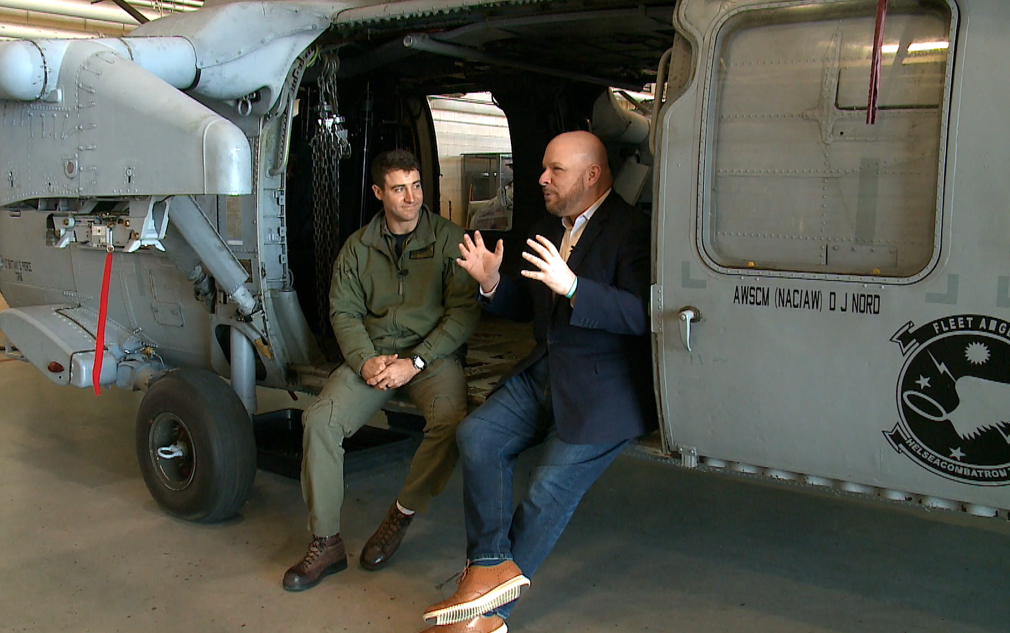 CPO Cory Hedges and Blaine Stewart