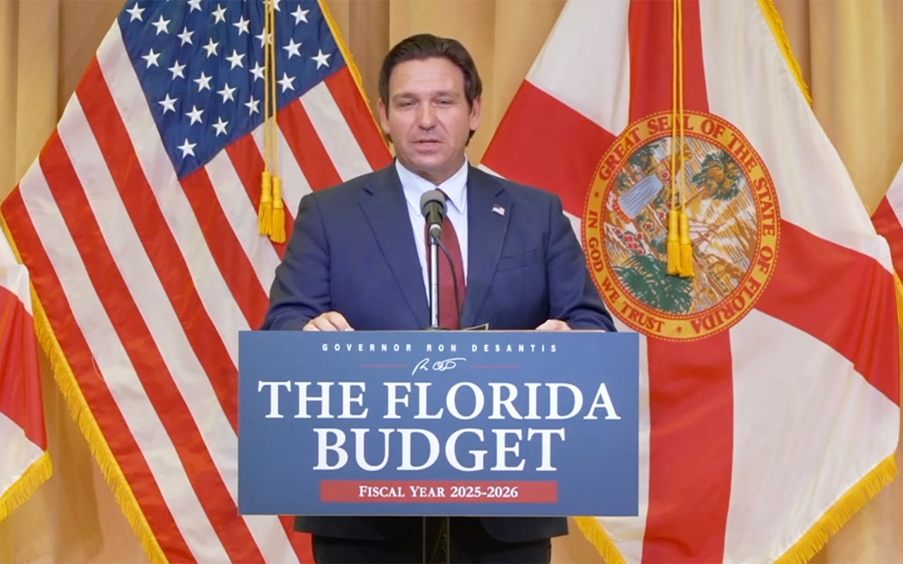 Ron DeSantis signs budget 