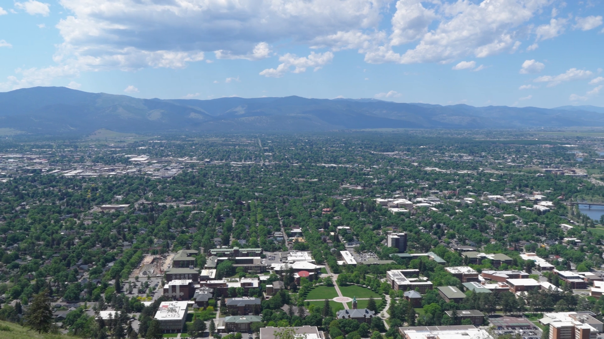 Missoula from Mt. Sentinel 