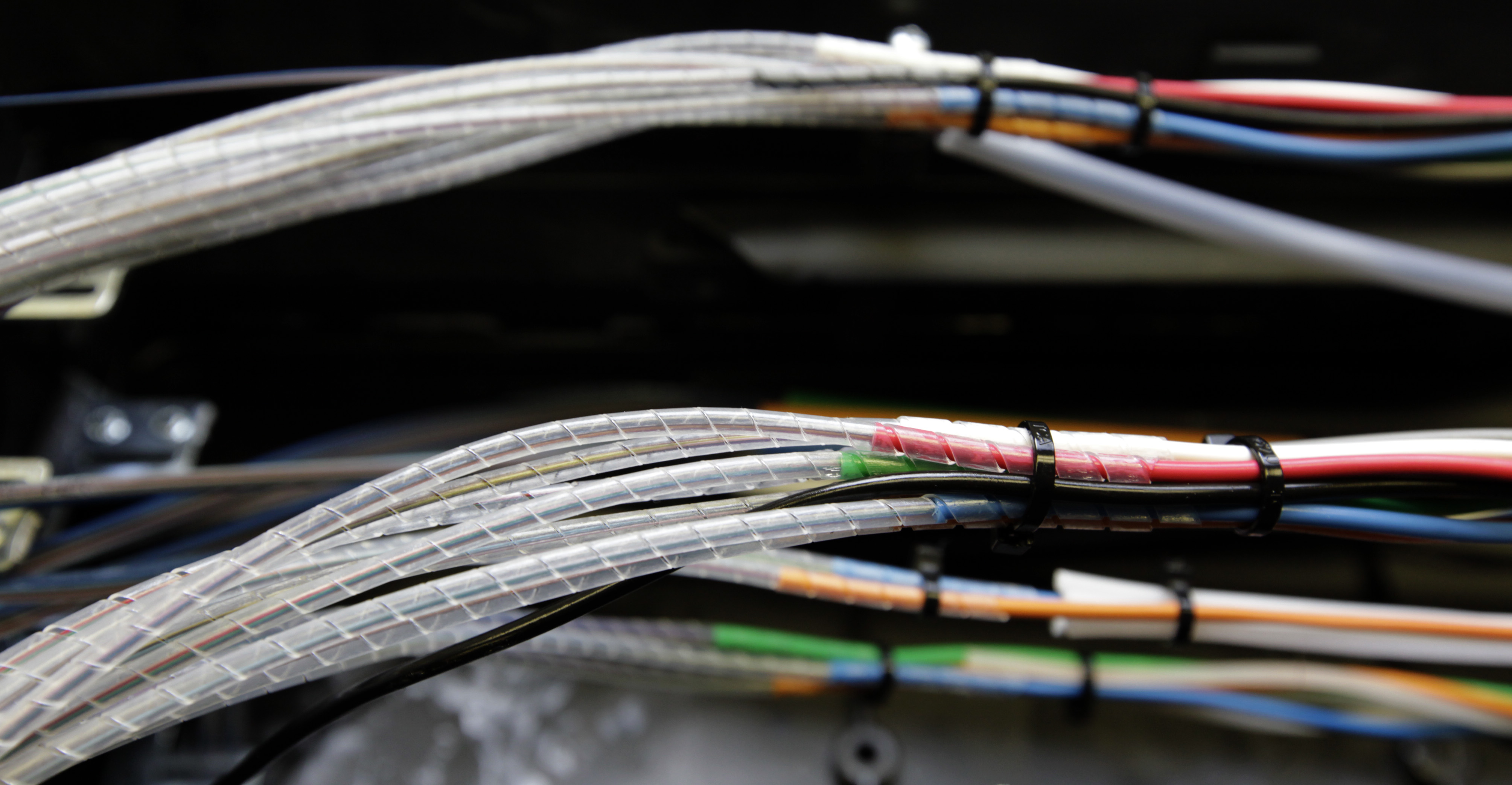 Internet cable network fiber cable