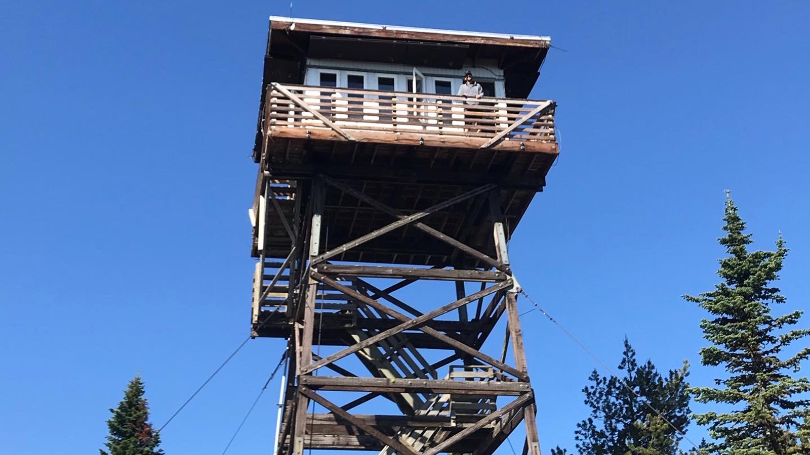 Rent a fire lookout tower for $40 a night