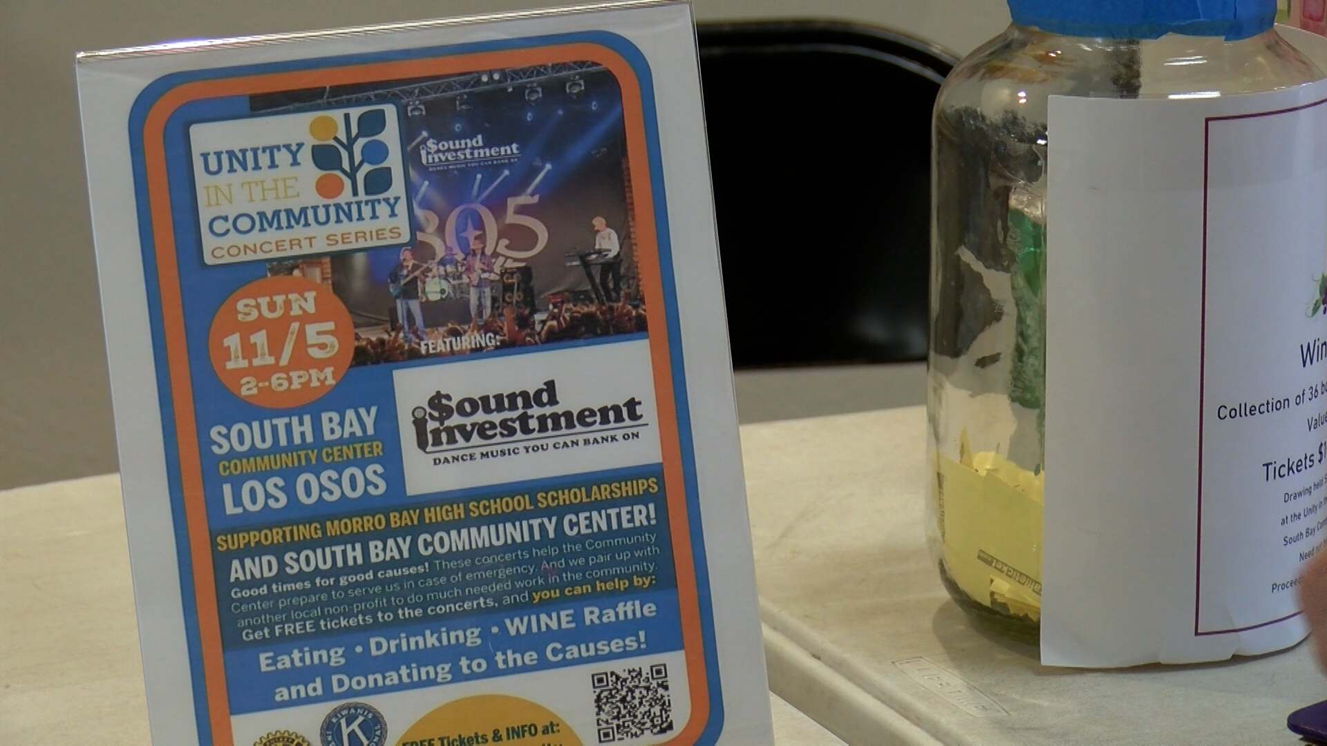 This is the third Unity in the Community Concert in Los Osos. The series stemmed from the success of a fundraiser Paul Irving hosted for the mudslide victims earlier this winter.