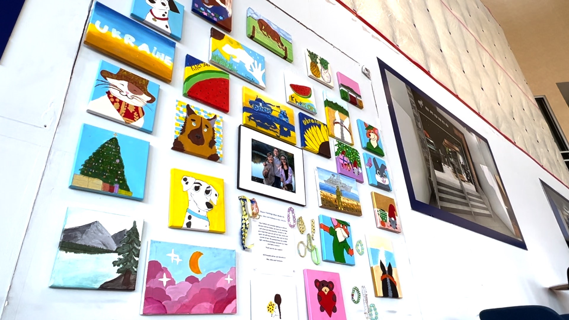Ukrainian children send artwork to Colorado Springs to sell, raising money for their country
