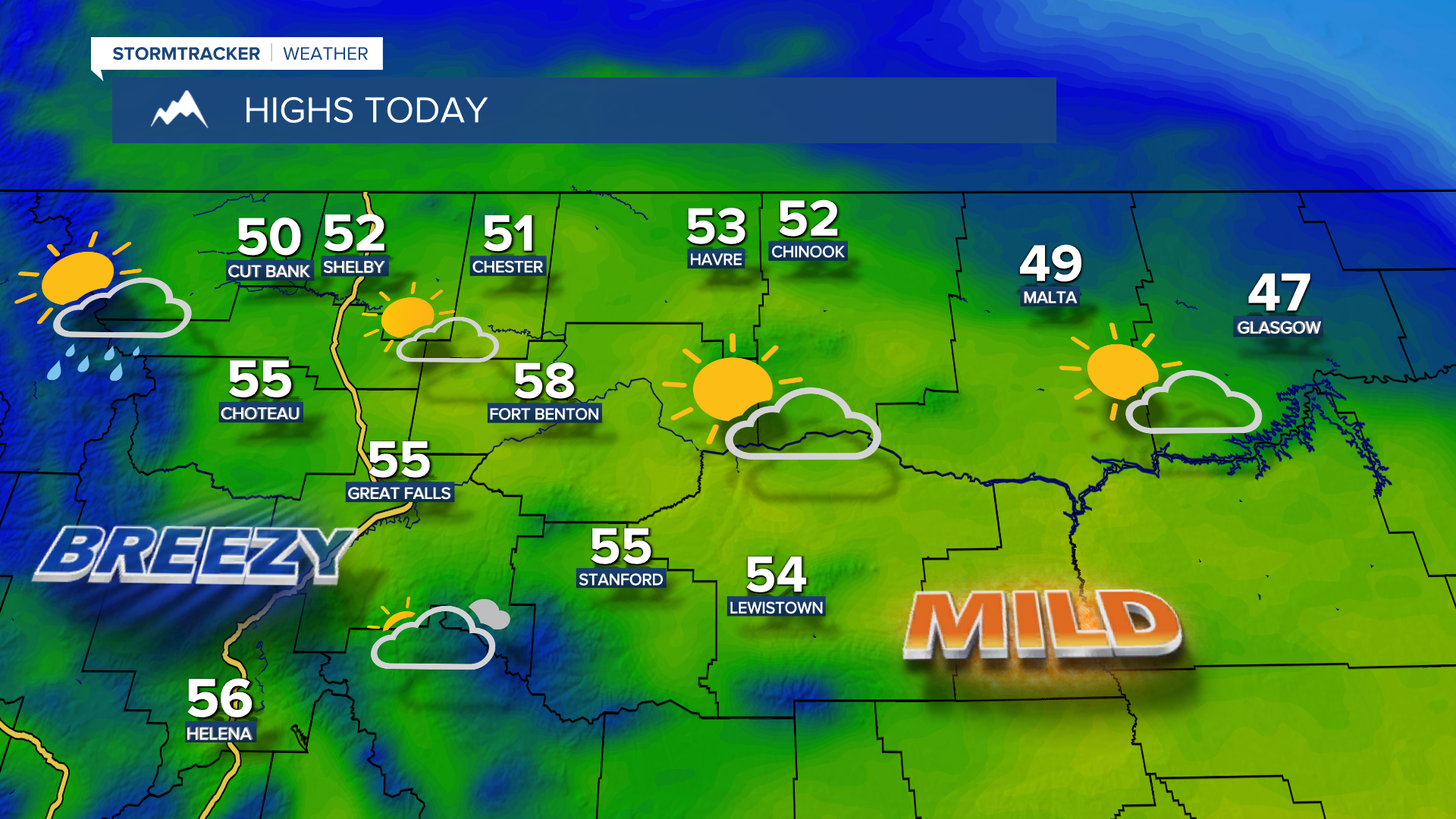 Highs Today