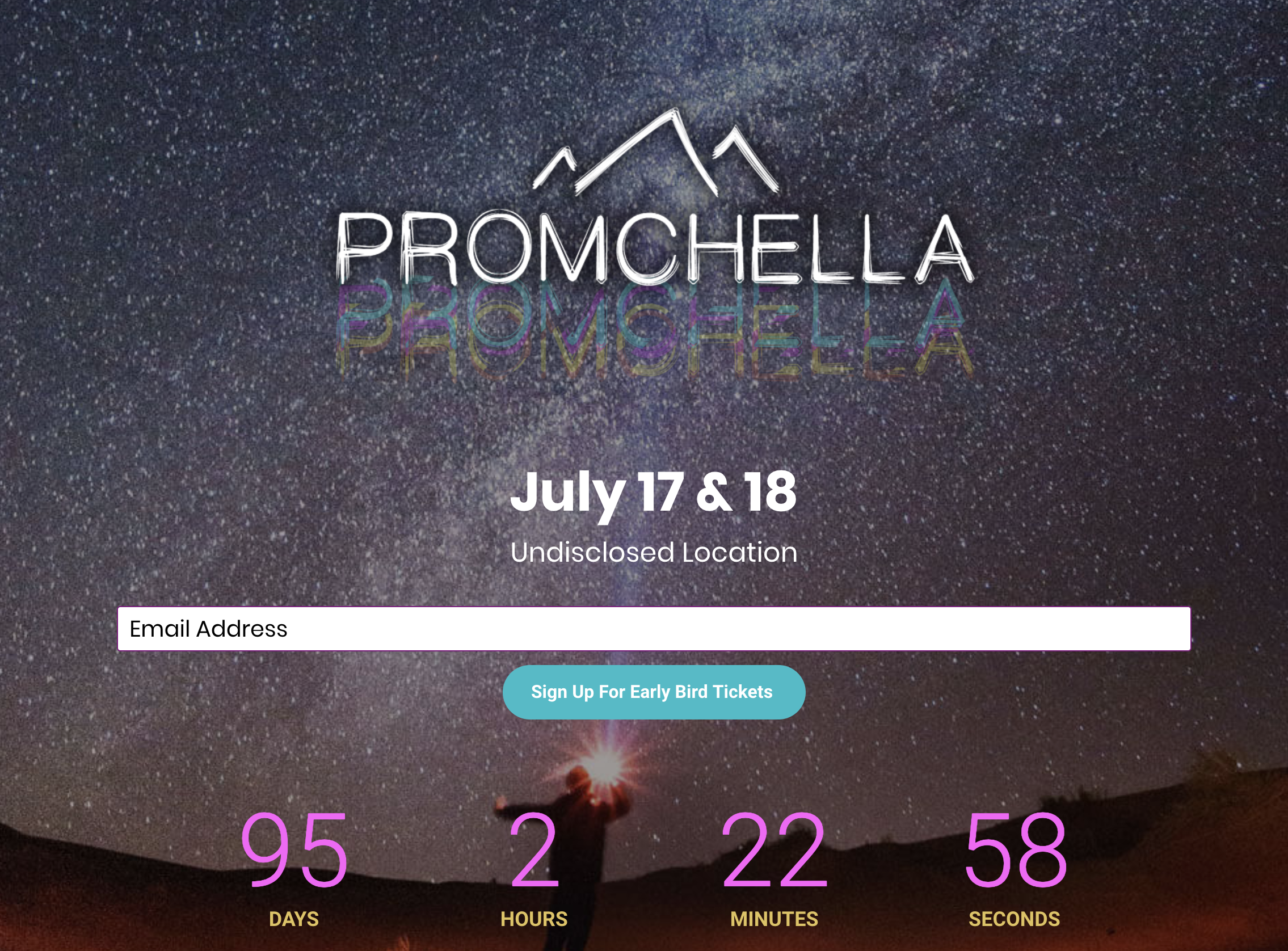 Promchella website digital screengrab