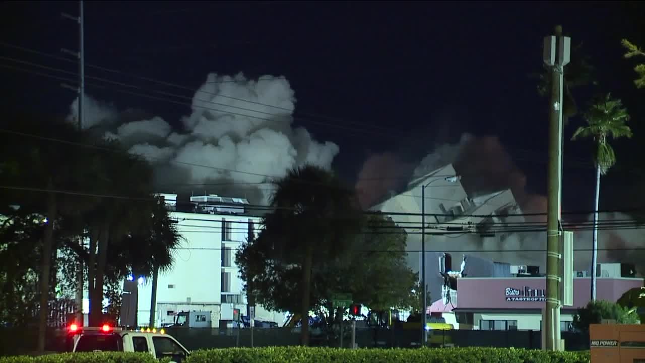 Double Tree demolition 