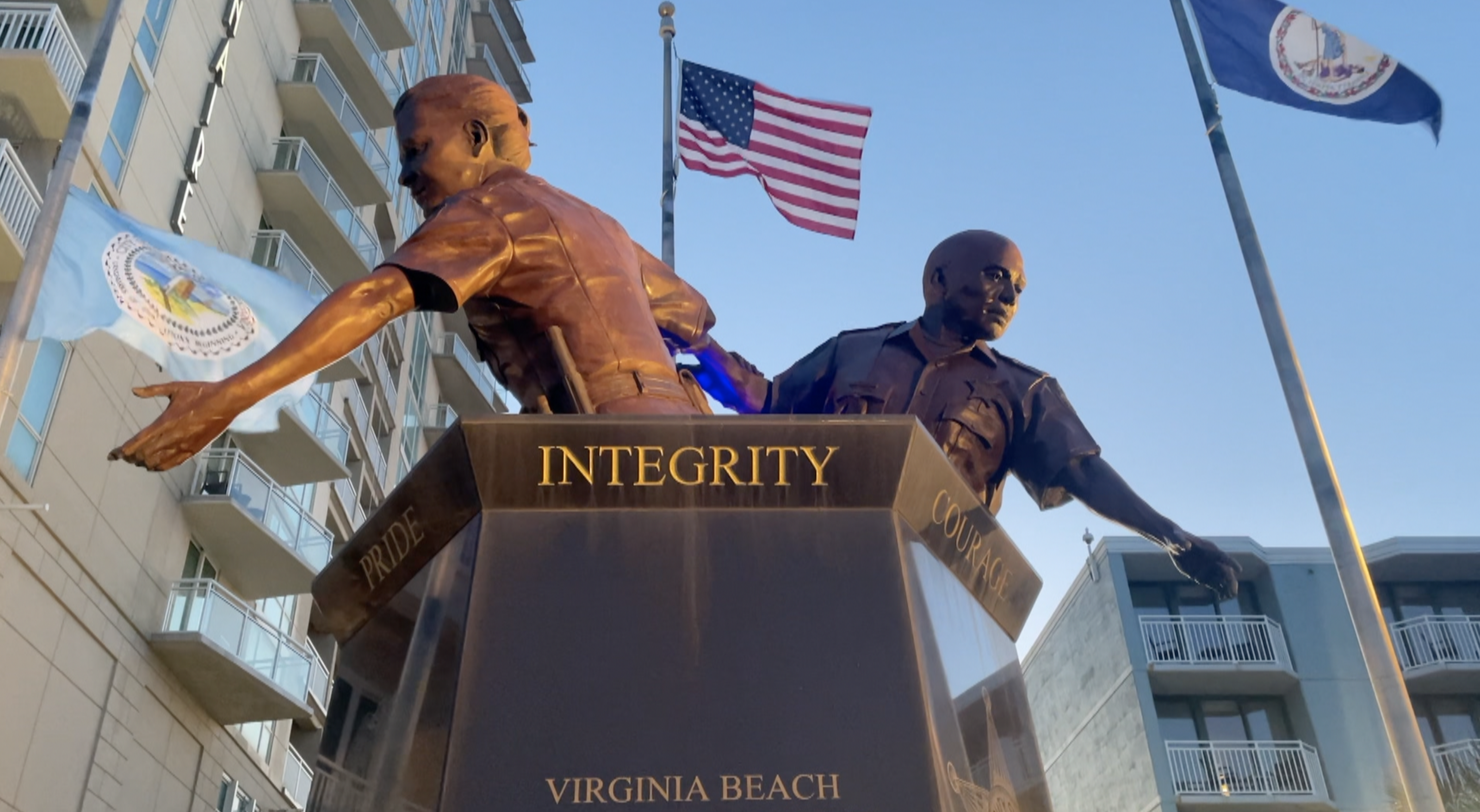 Law Enforcement Memorial at Virginia Beach Oceanfront
