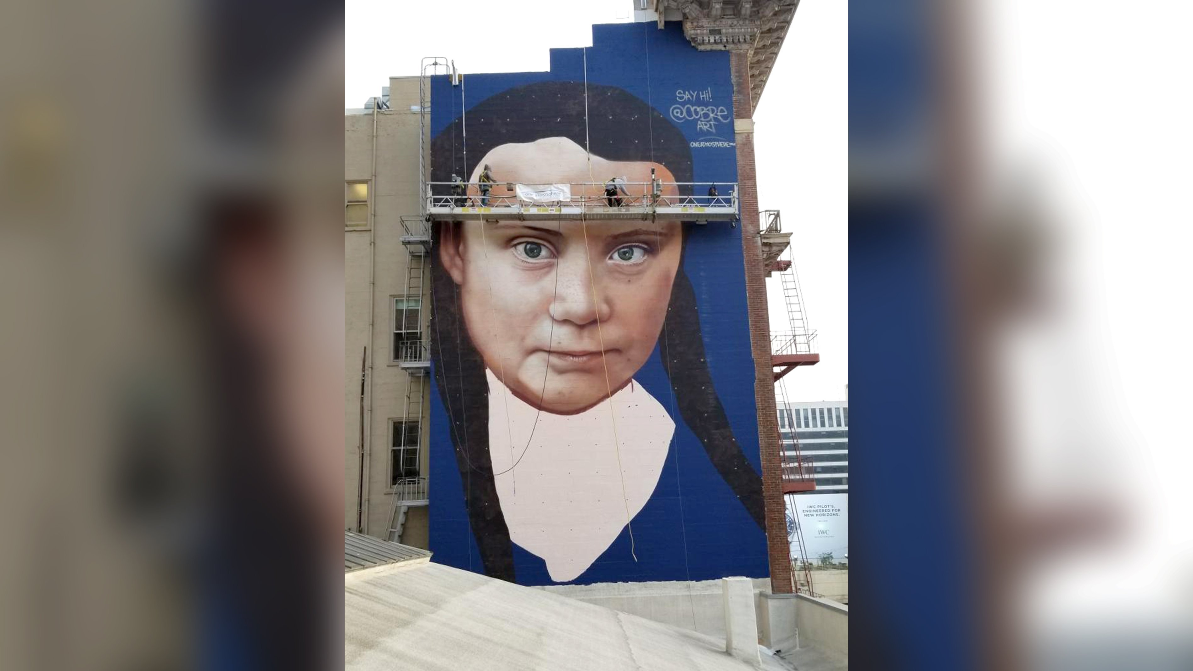 Greta Thunberg Mural
