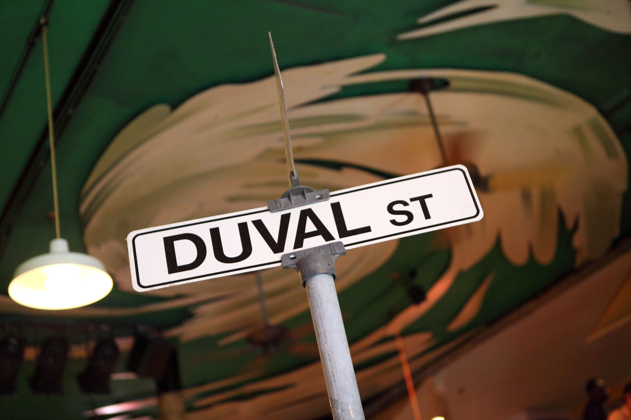 Duval Street sign