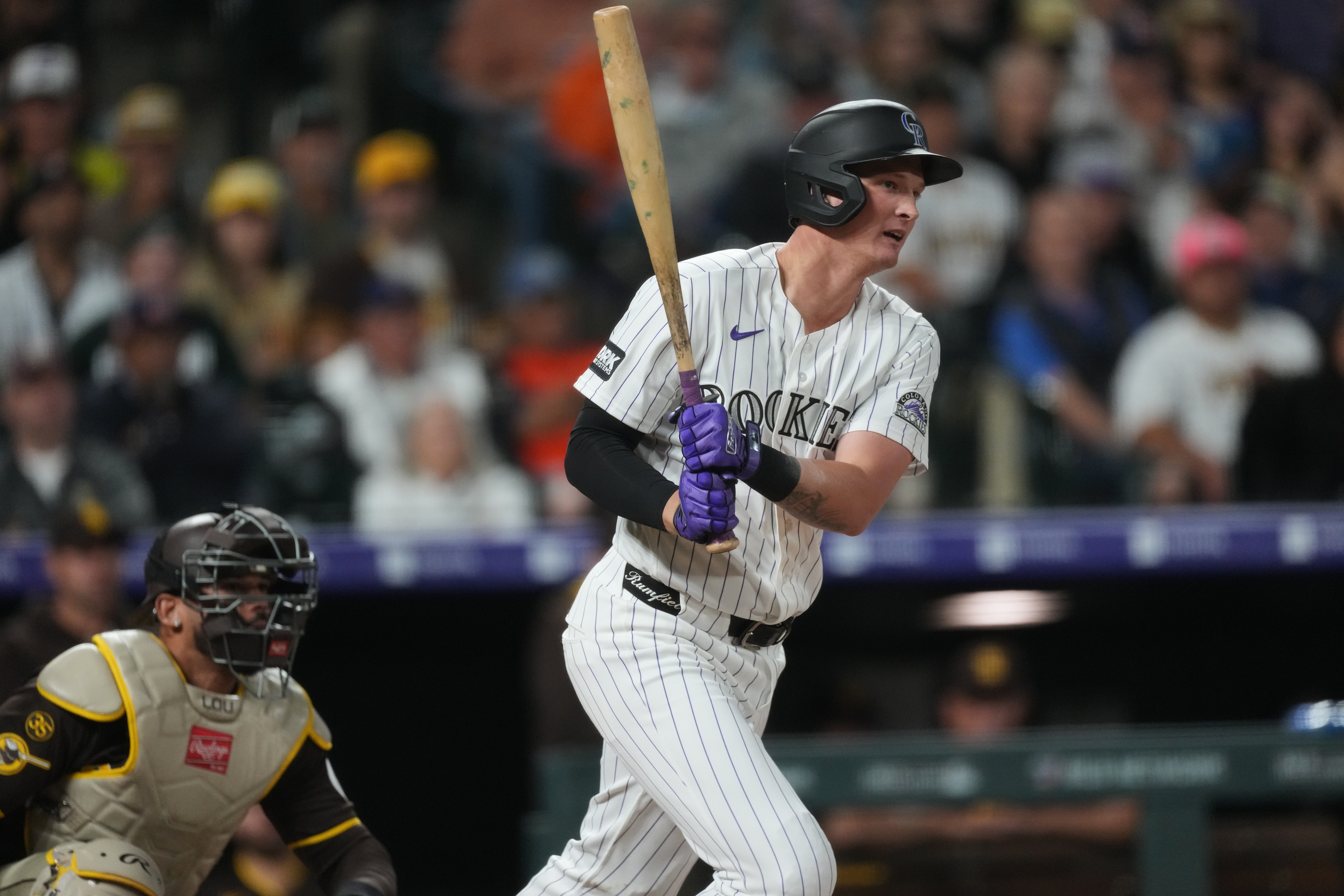 Padres Rockies Baseball