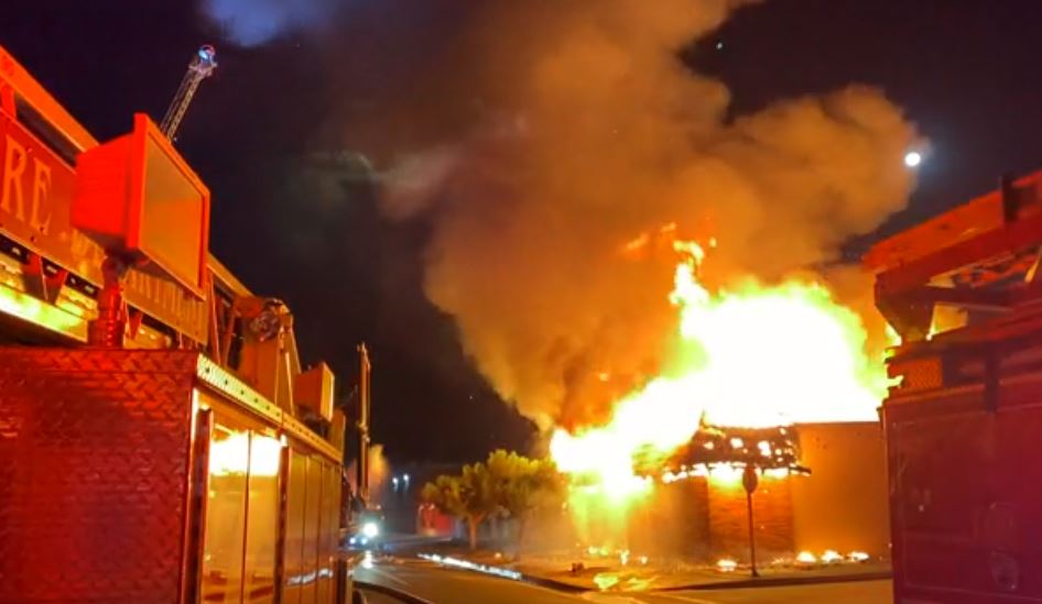 7th and Chester fire  July 23, 2021 Bakersfield, Ca