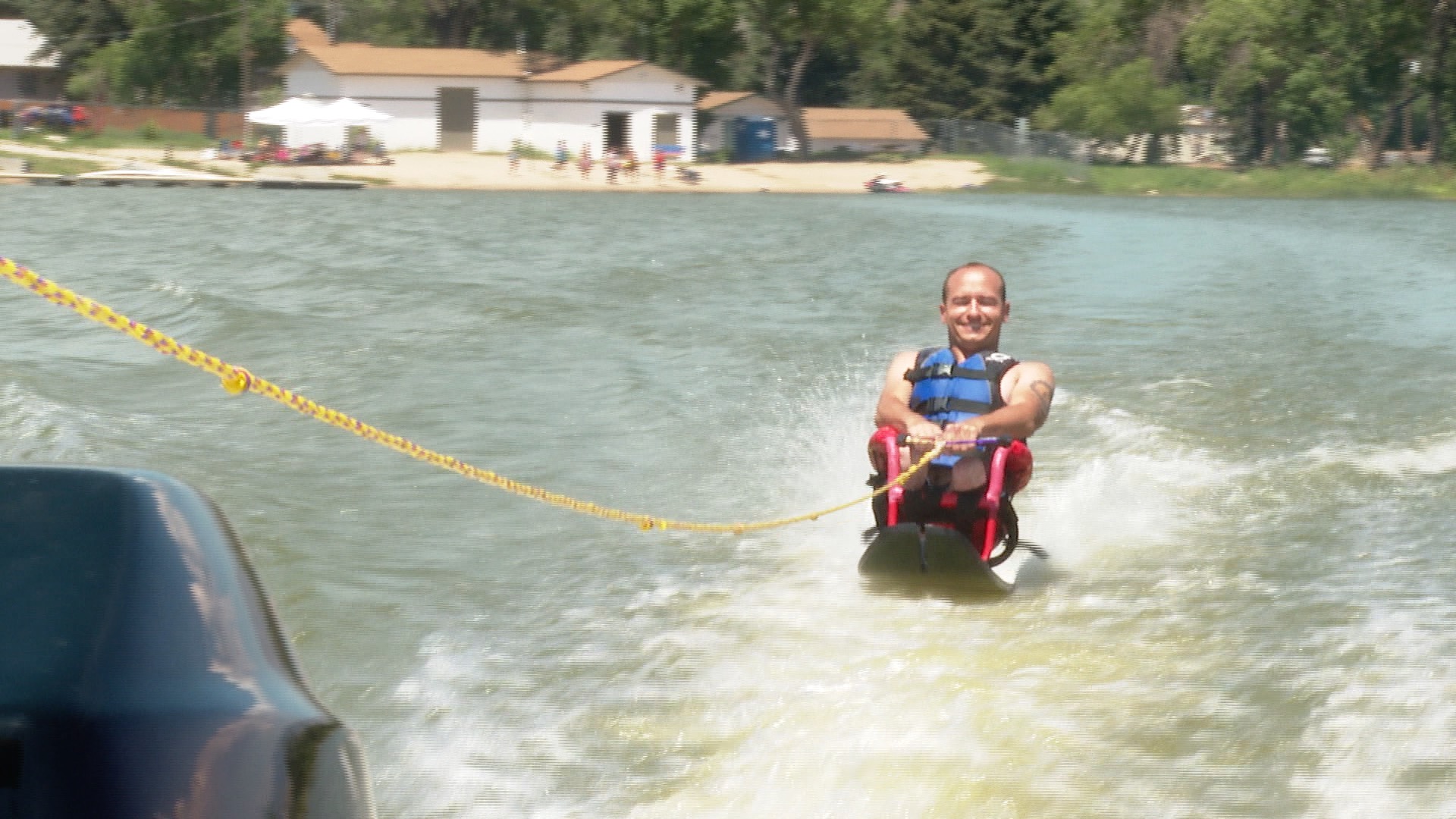 Adaptive water skiing program