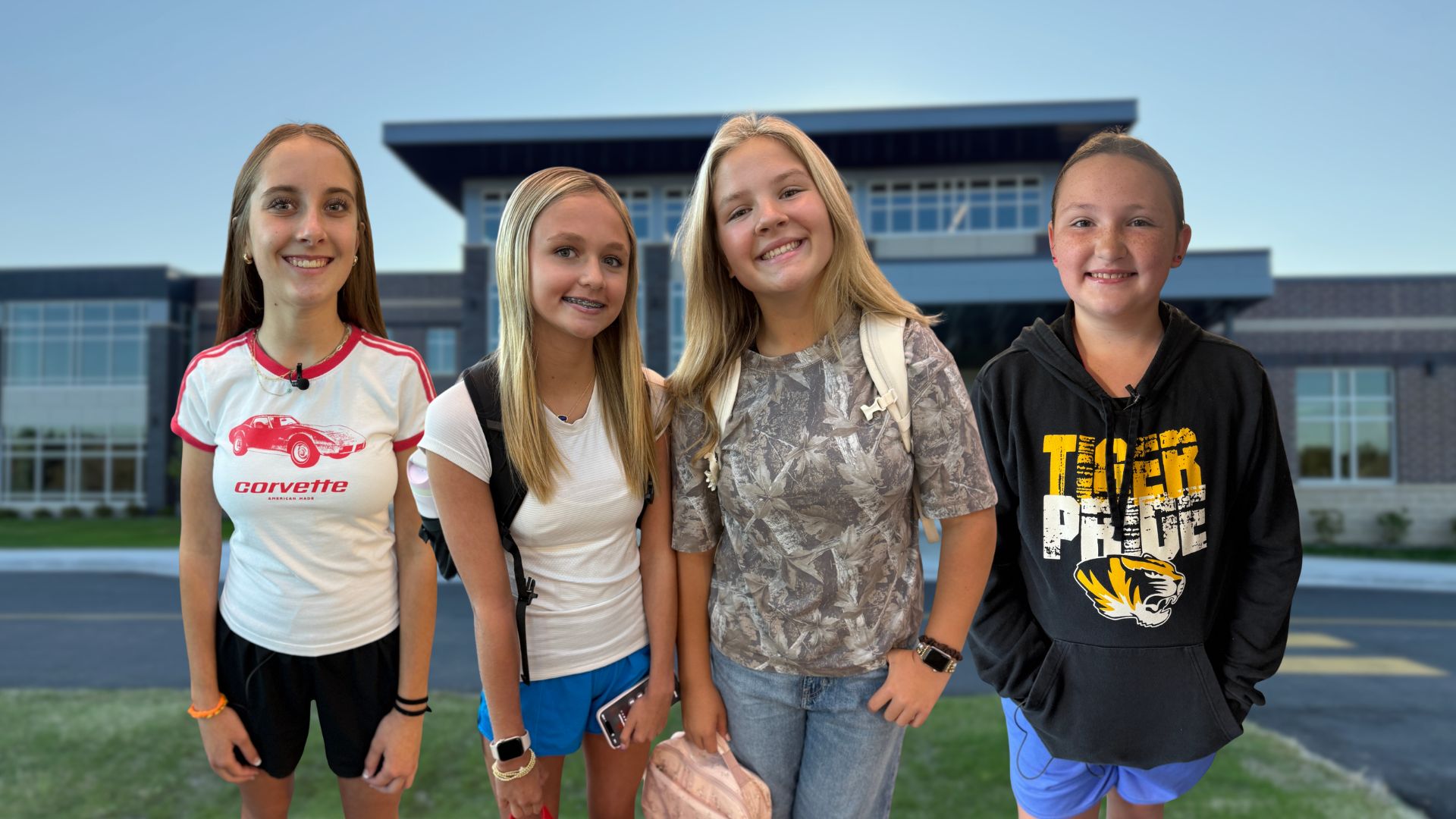 Howards Grove Middle School first day