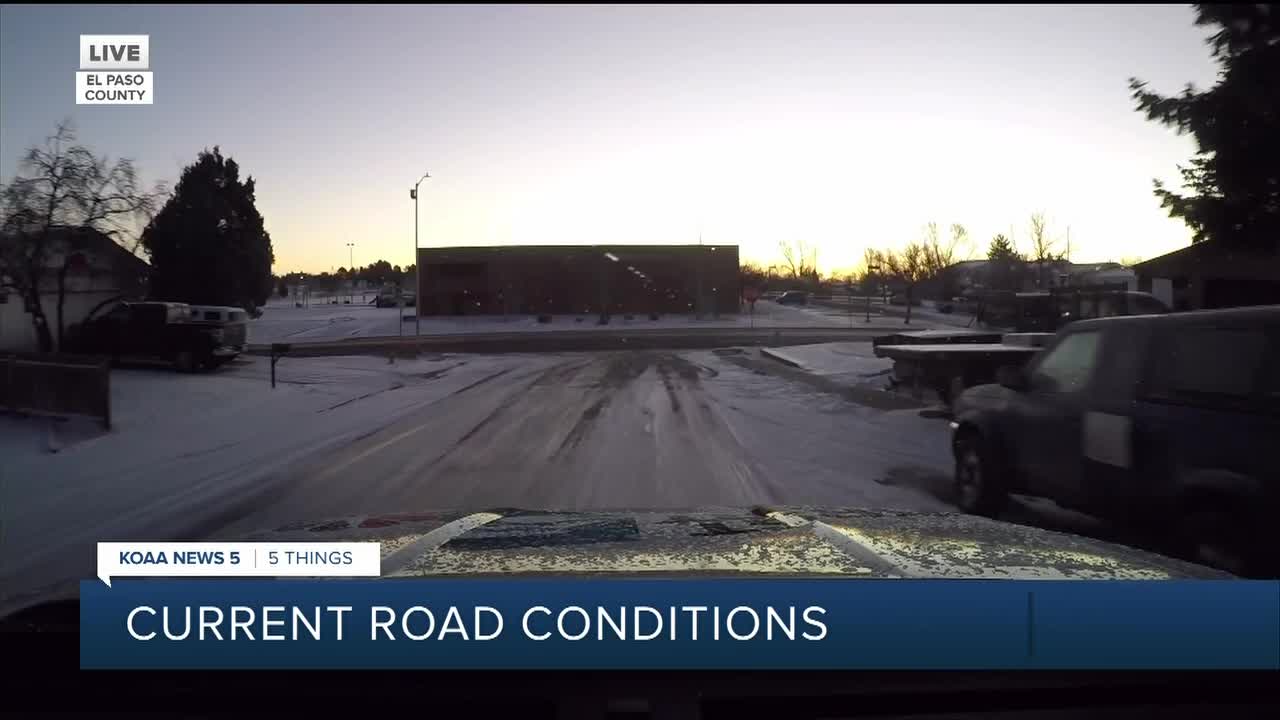 January 28 icy roads