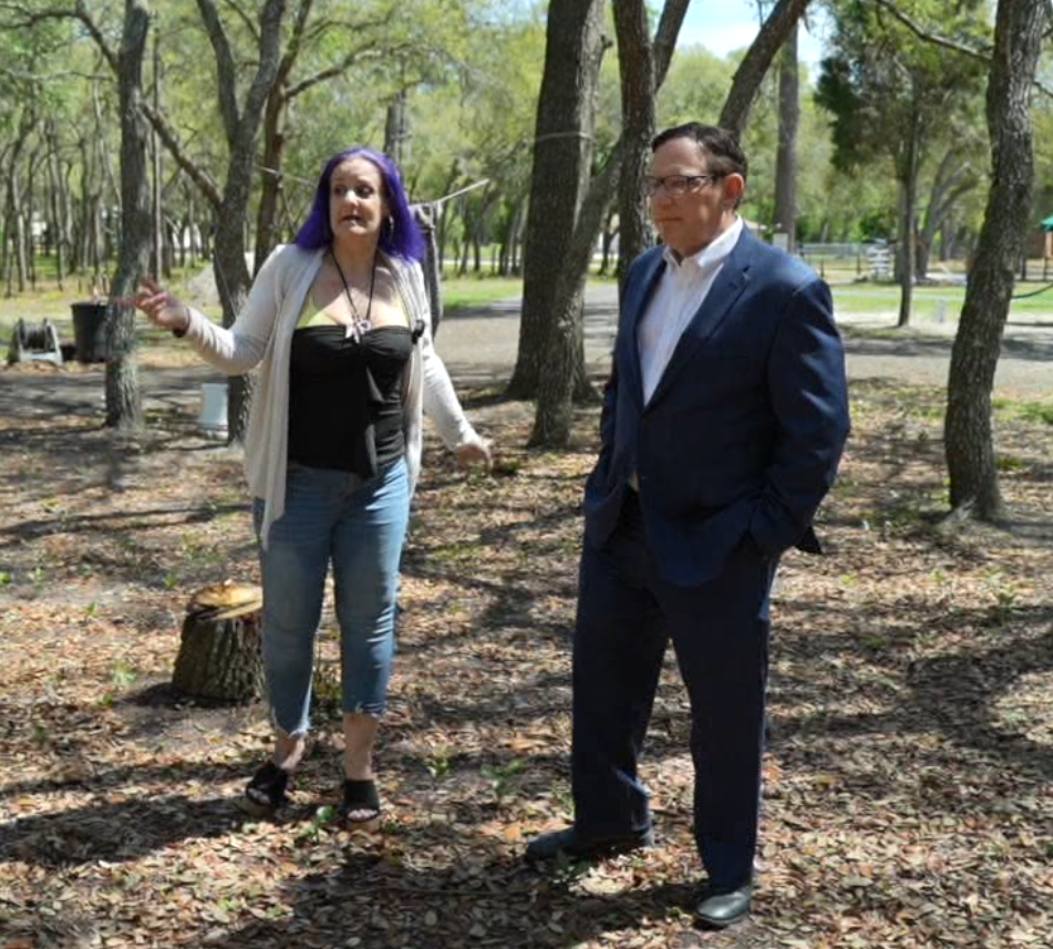 Jessica Orlando and Adam