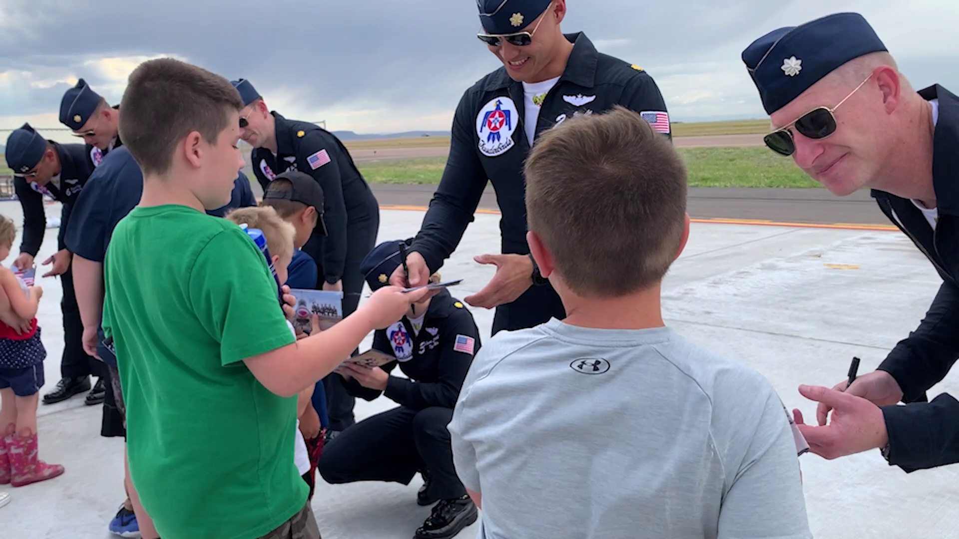 USAF Thunderbirds in Great Falls (July 22, 2022)