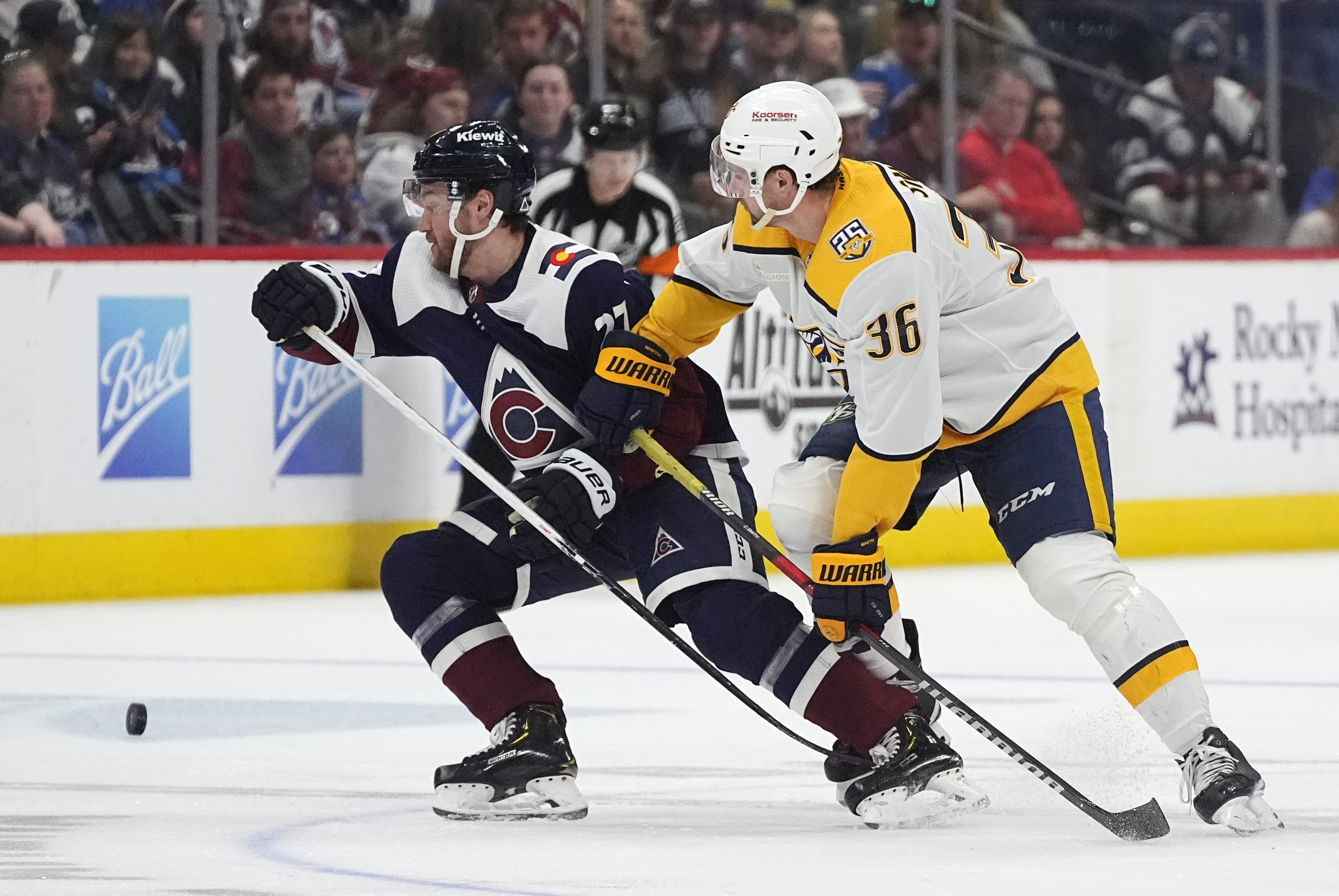 Predators Avalanche Hockey