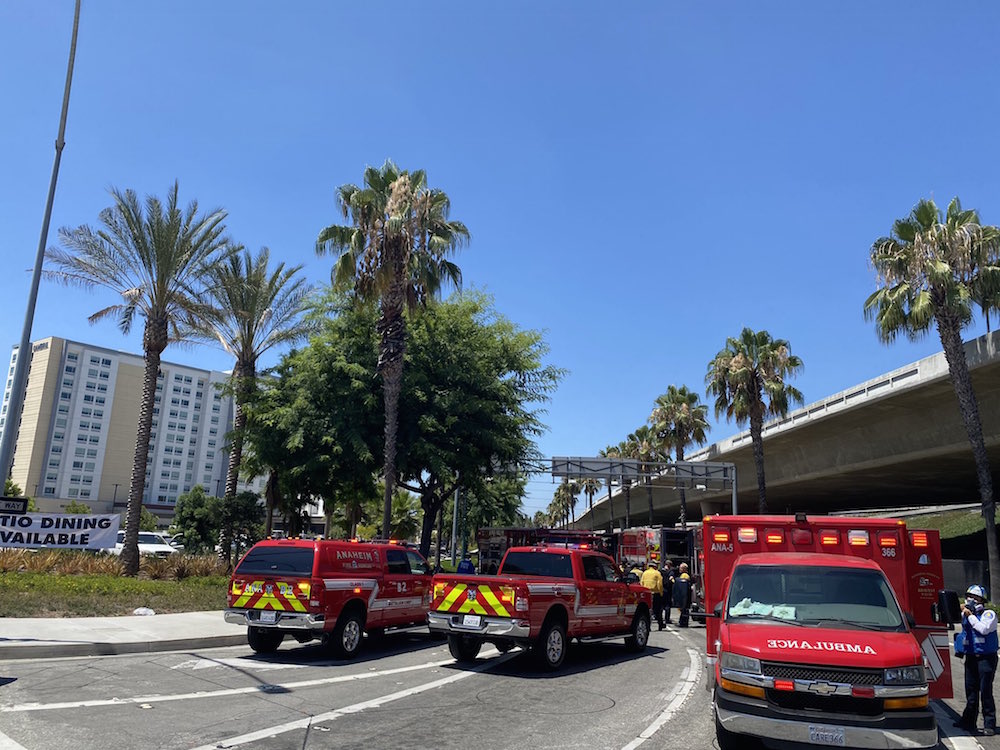Massive hotel brawl in California ends with 2 people arrested