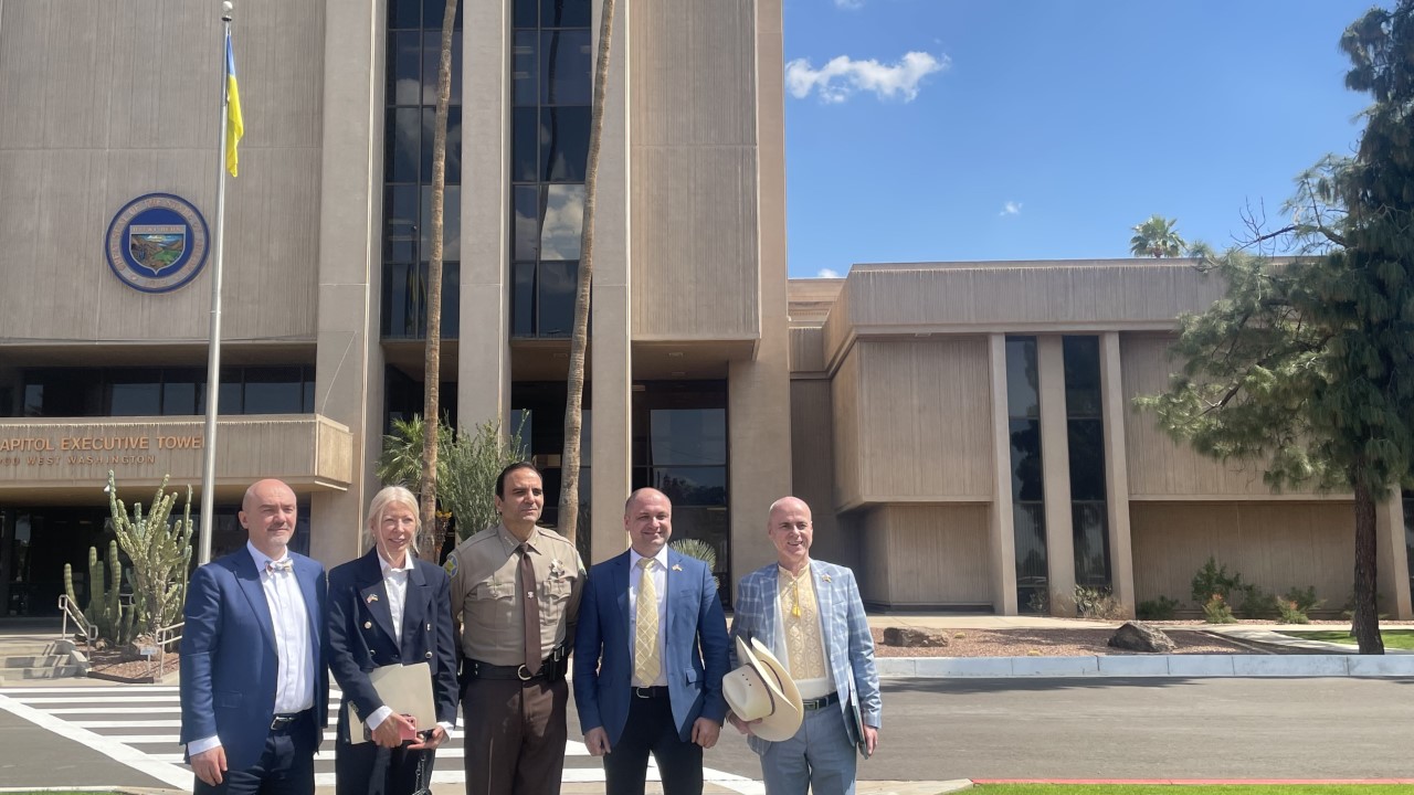 Ukrainian representatives meet with Arizona elected officials.jpeg