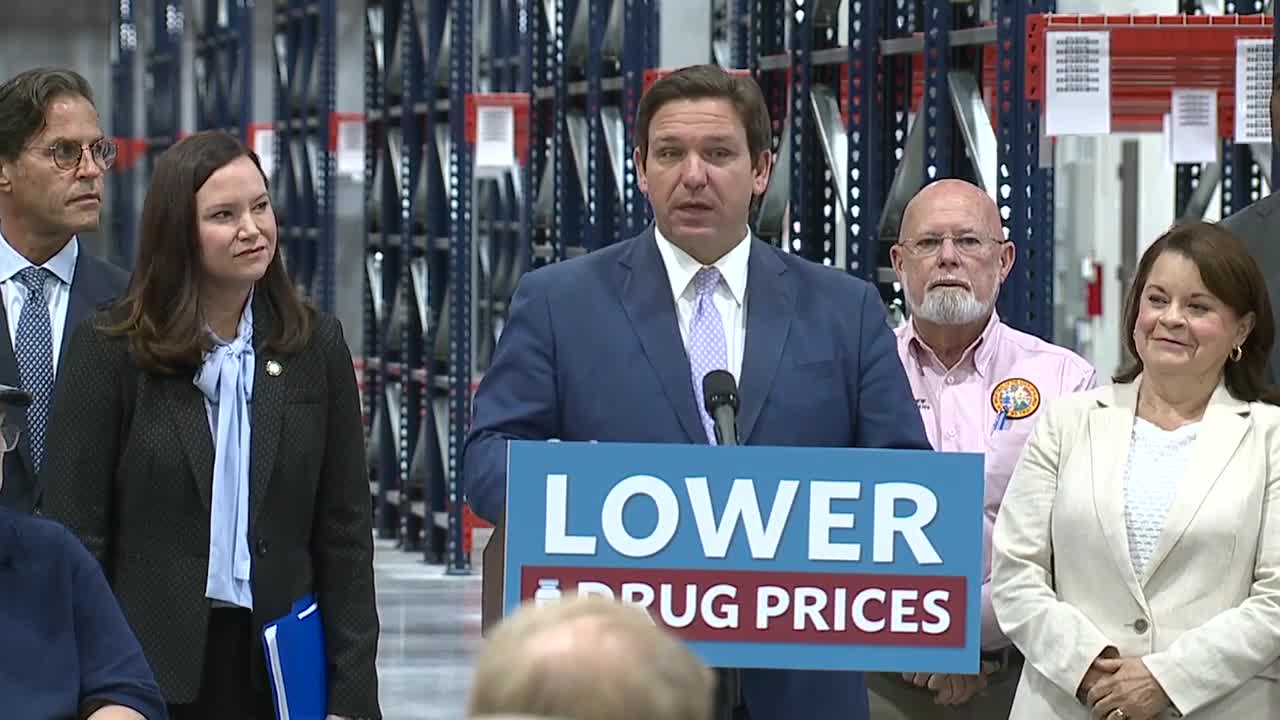 Gov. Ron DeSantis announces lawsuit against FDA
