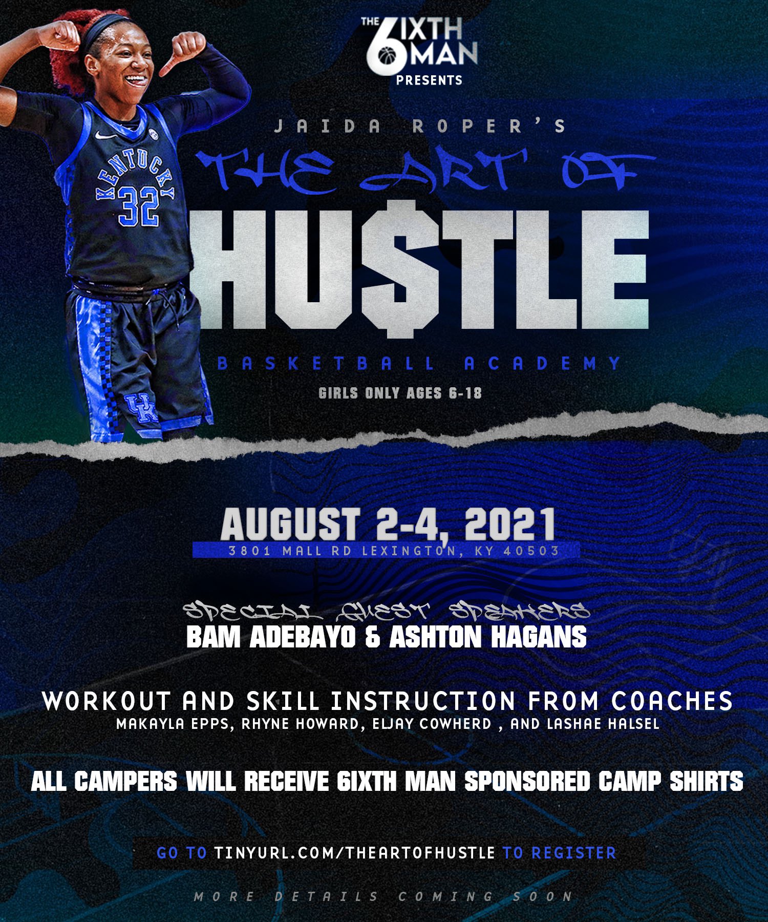 Jaida Roper basketball camp
