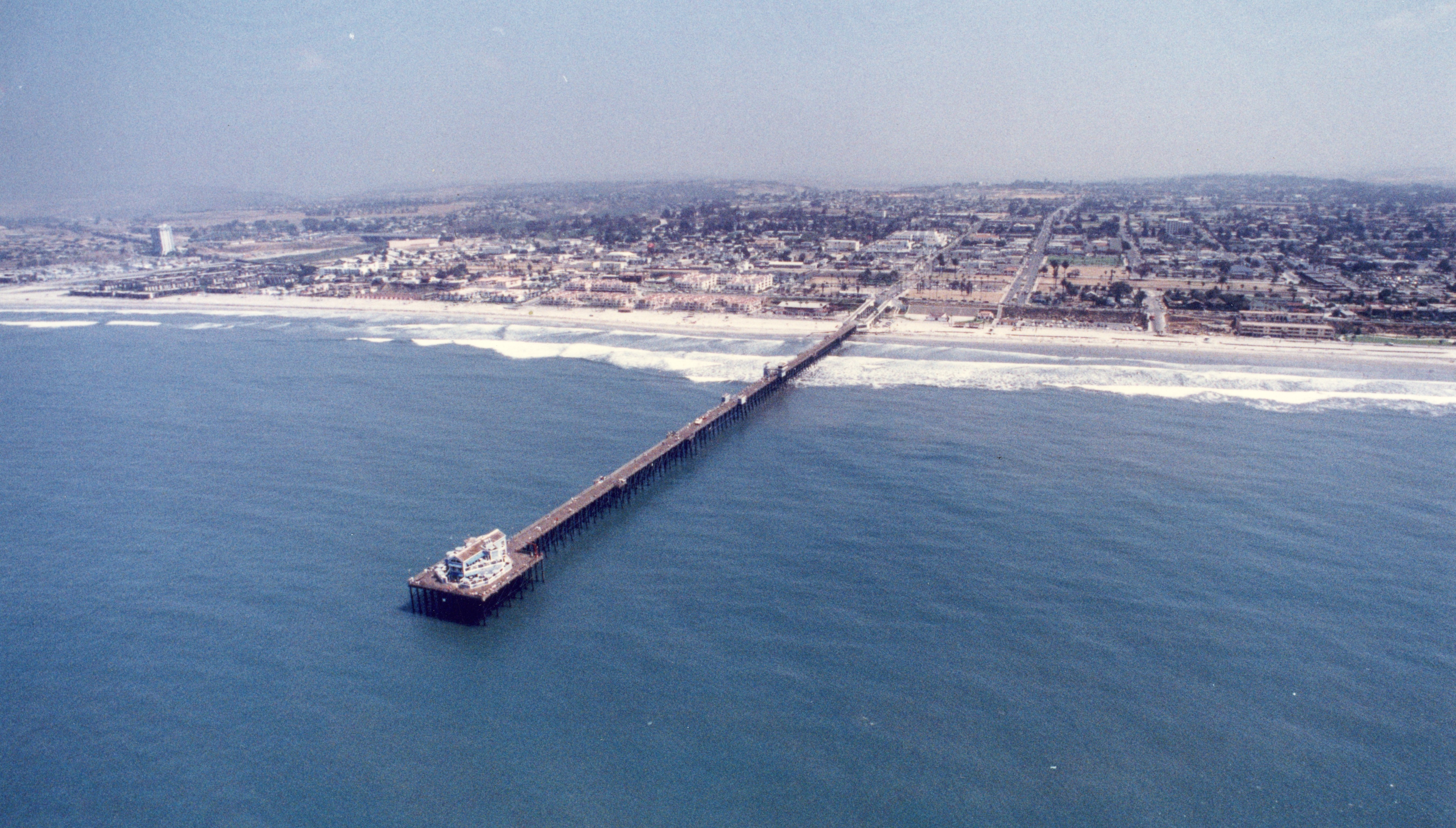 Brief history of the Oceanside Pier that's now on fire