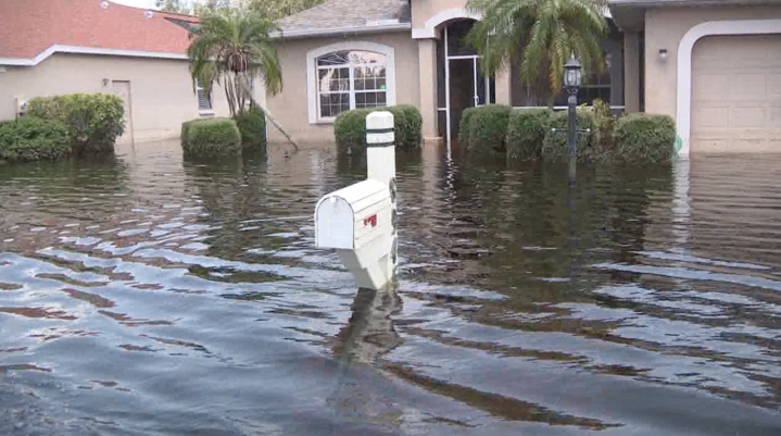 flooding after Debby